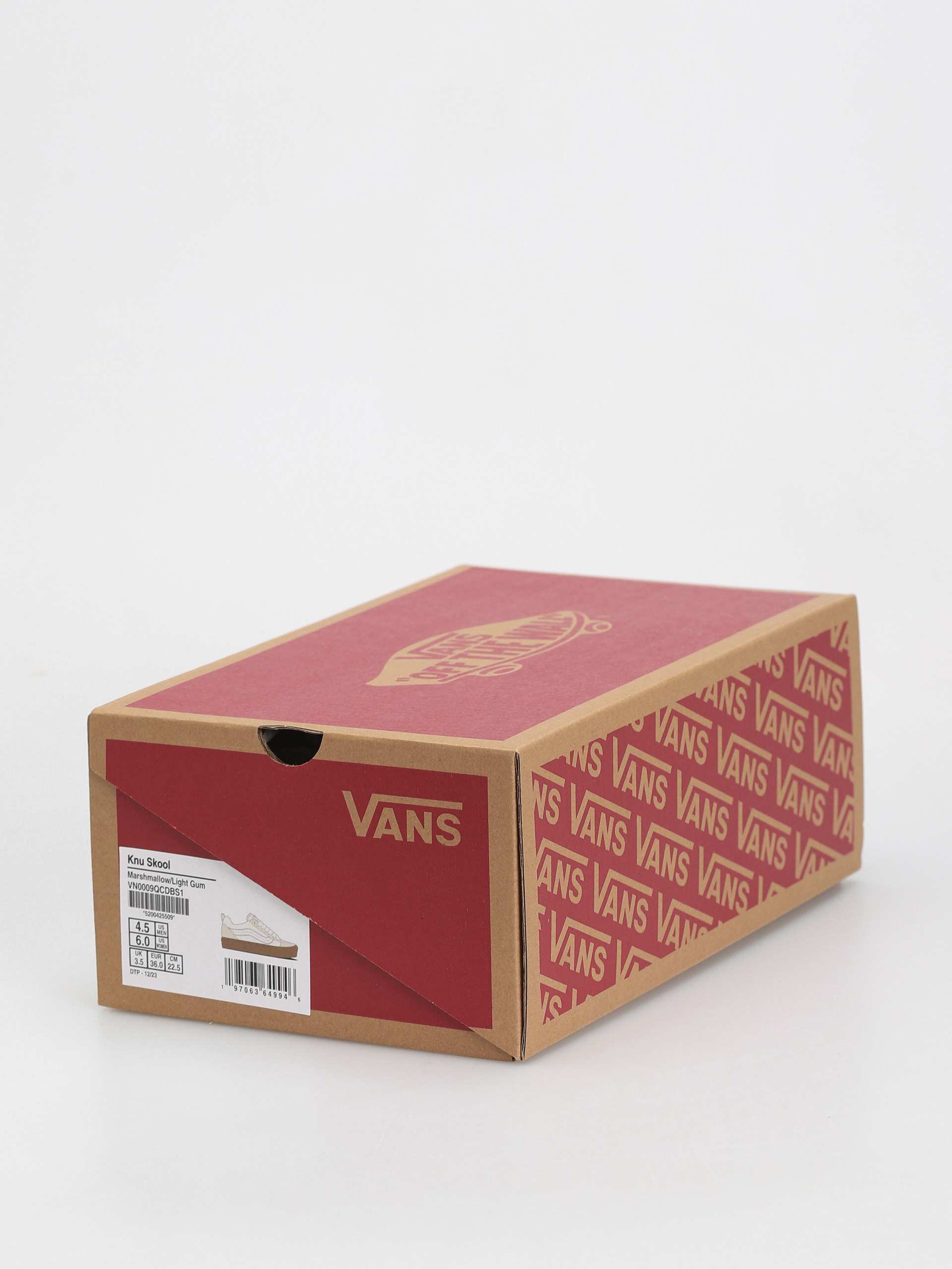 Pantofi Vans Knu Skool (marshmallow/light gum)