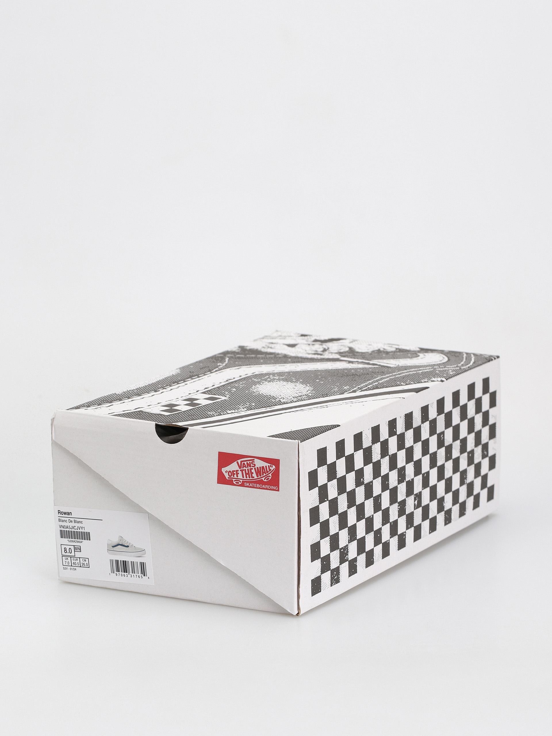 Pantofi Vans Rowan (blanc de blanc)