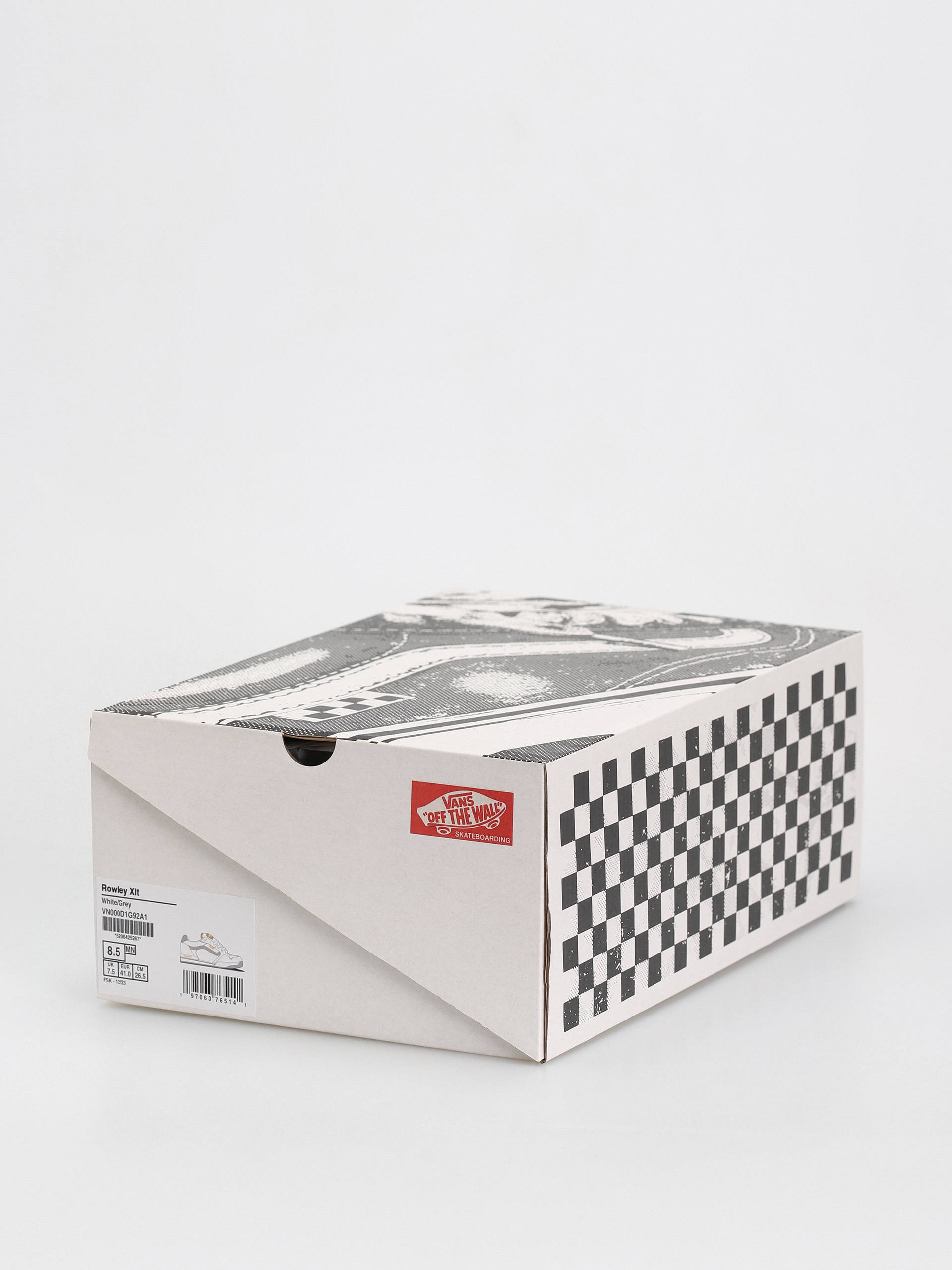 Pantofi Vans Rowley Xlt (white/grey)