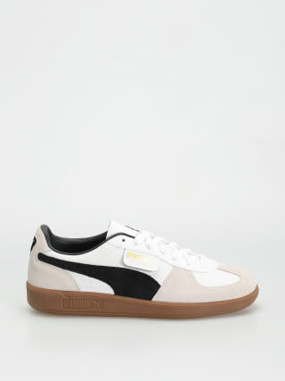 Pantofi Puma Palermo Leather (white/vapor gray/gum)