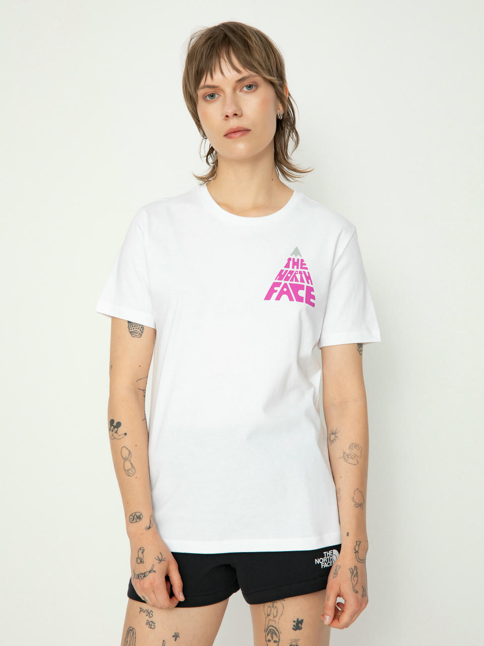 Tricou The North Face Mountain Play Wmn (tnf white)