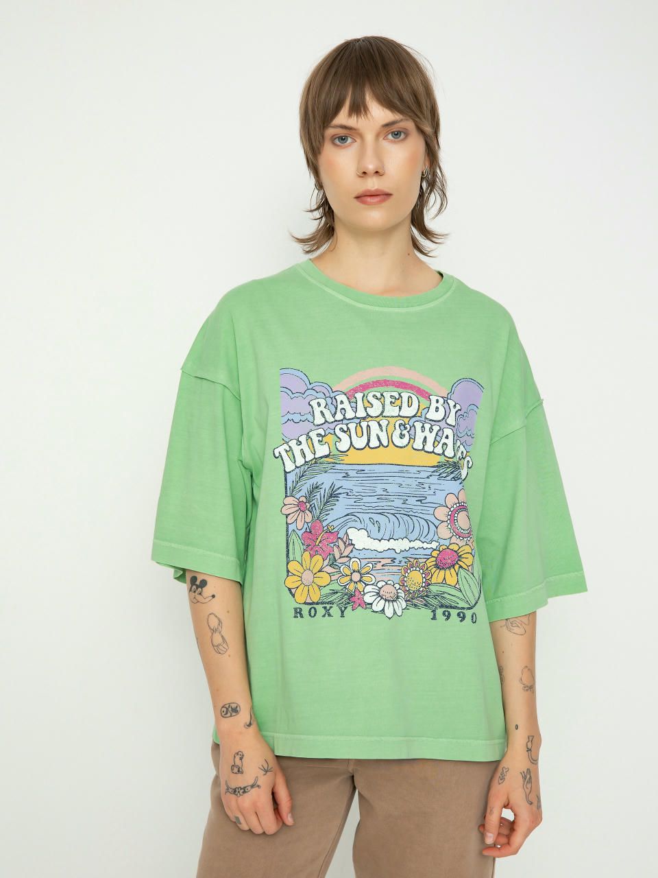 Tricou Roxy Sweet Shine B Wmn (zephyr green)