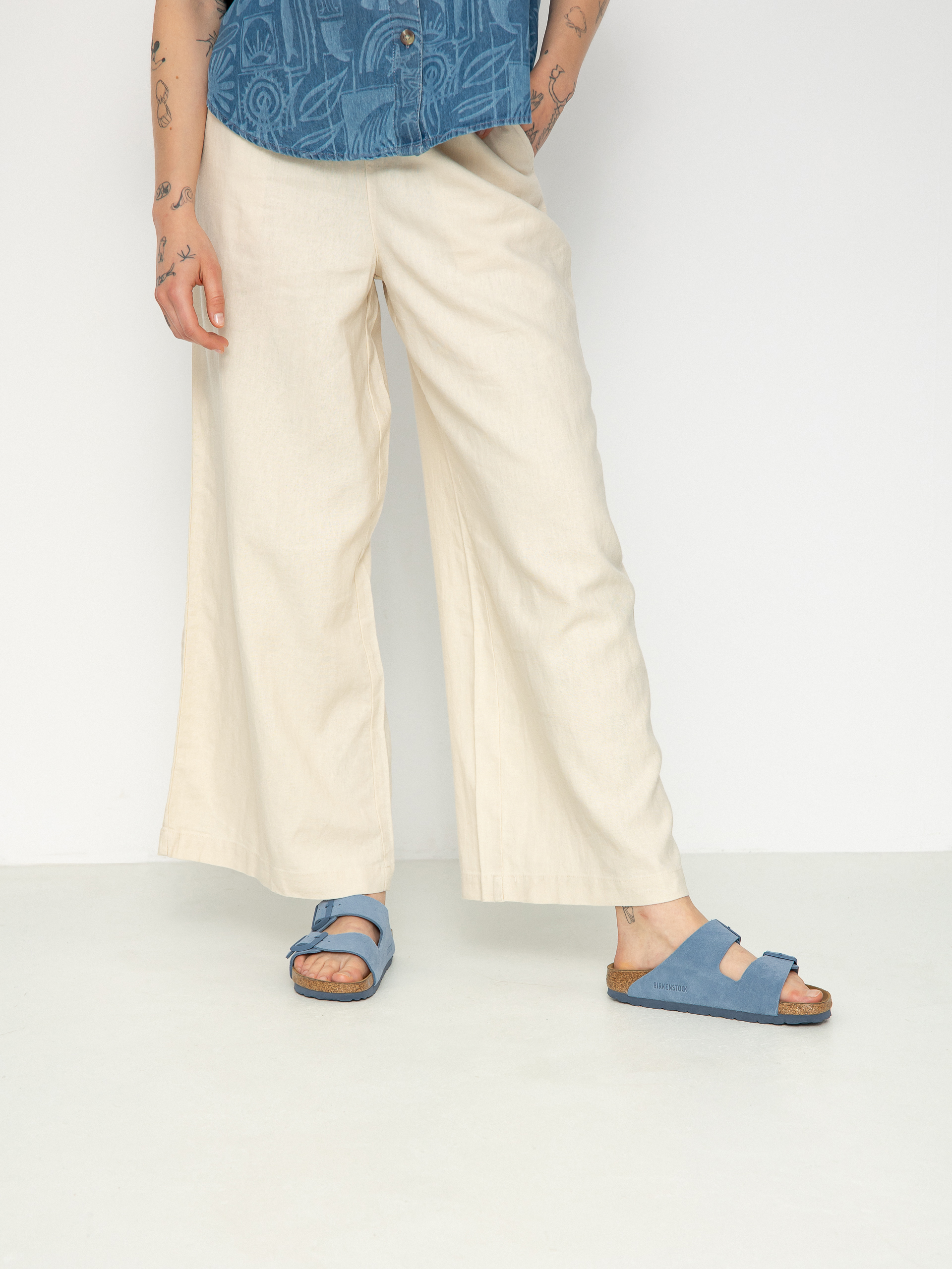 Pantaloni Roxy Lekeitio Break Mid Pant Wmn (tapioca)