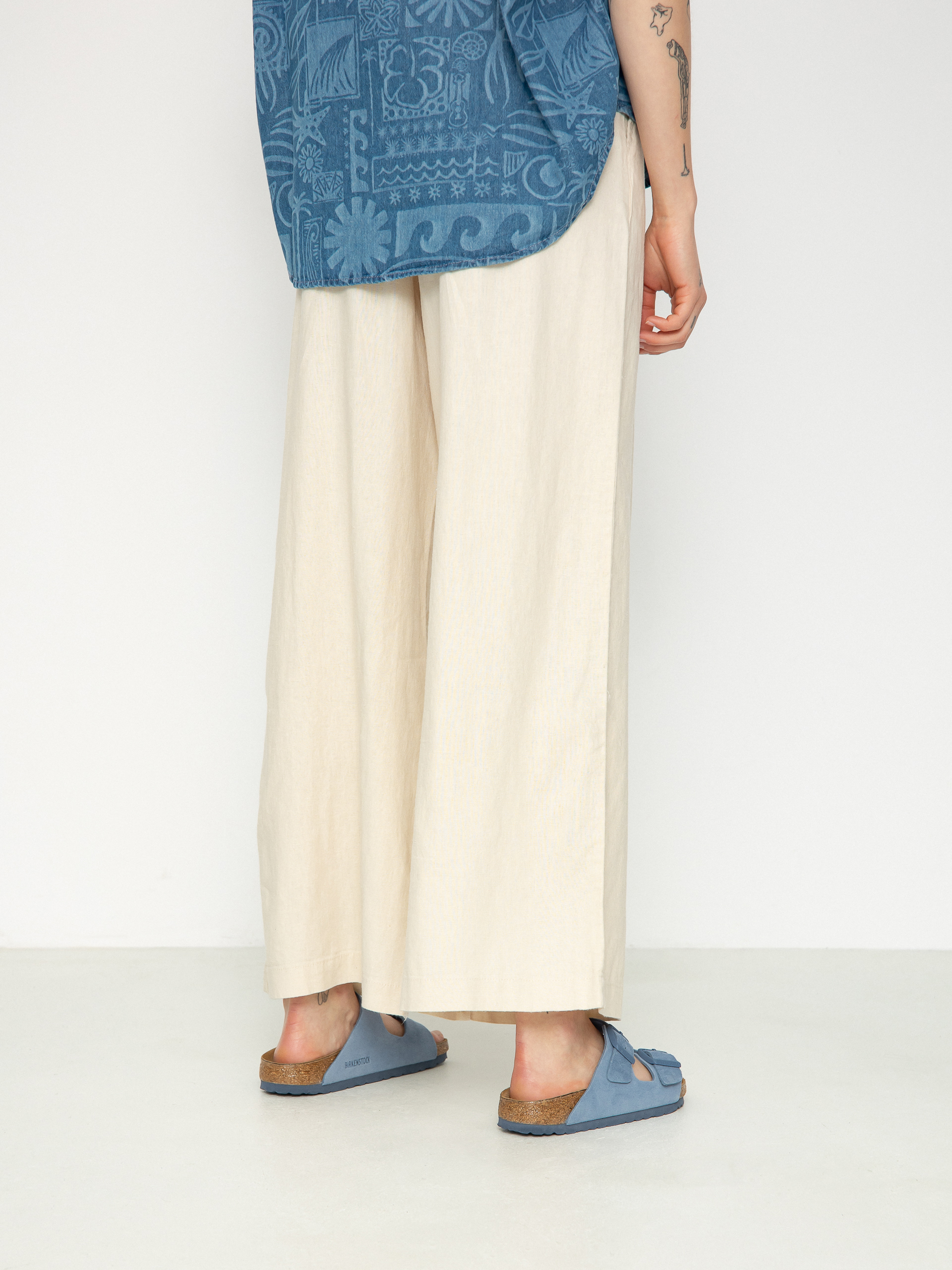 Pantaloni Roxy Lekeitio Break Mid Pant Wmn (tapioca)