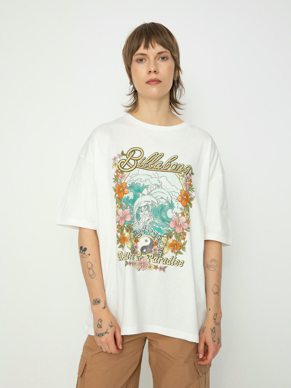 Tricou Billabong Return To Paradise Wmn (salt crystal)