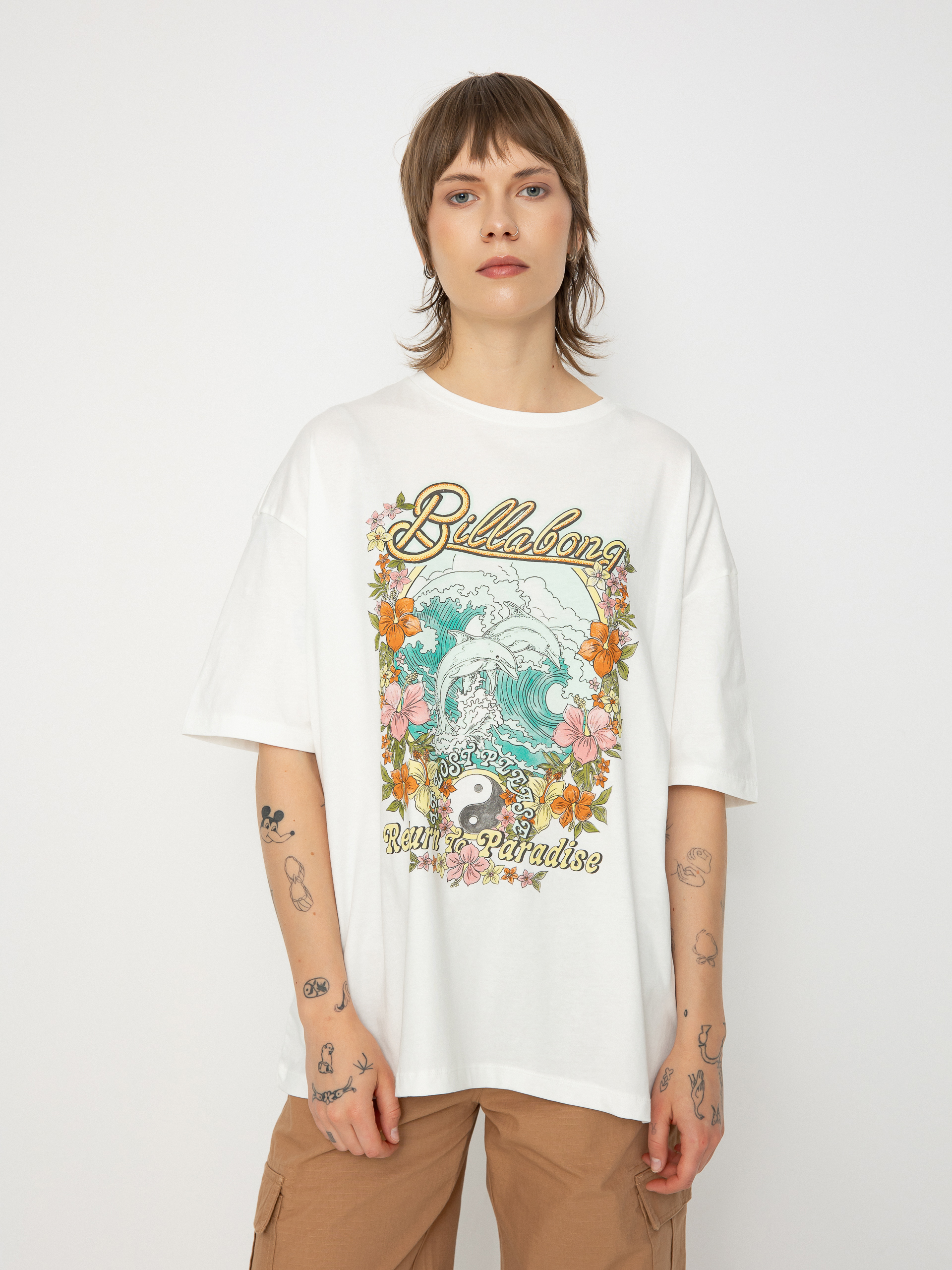 Tricou Billabong Return To Paradise Wmn (salt crystal)