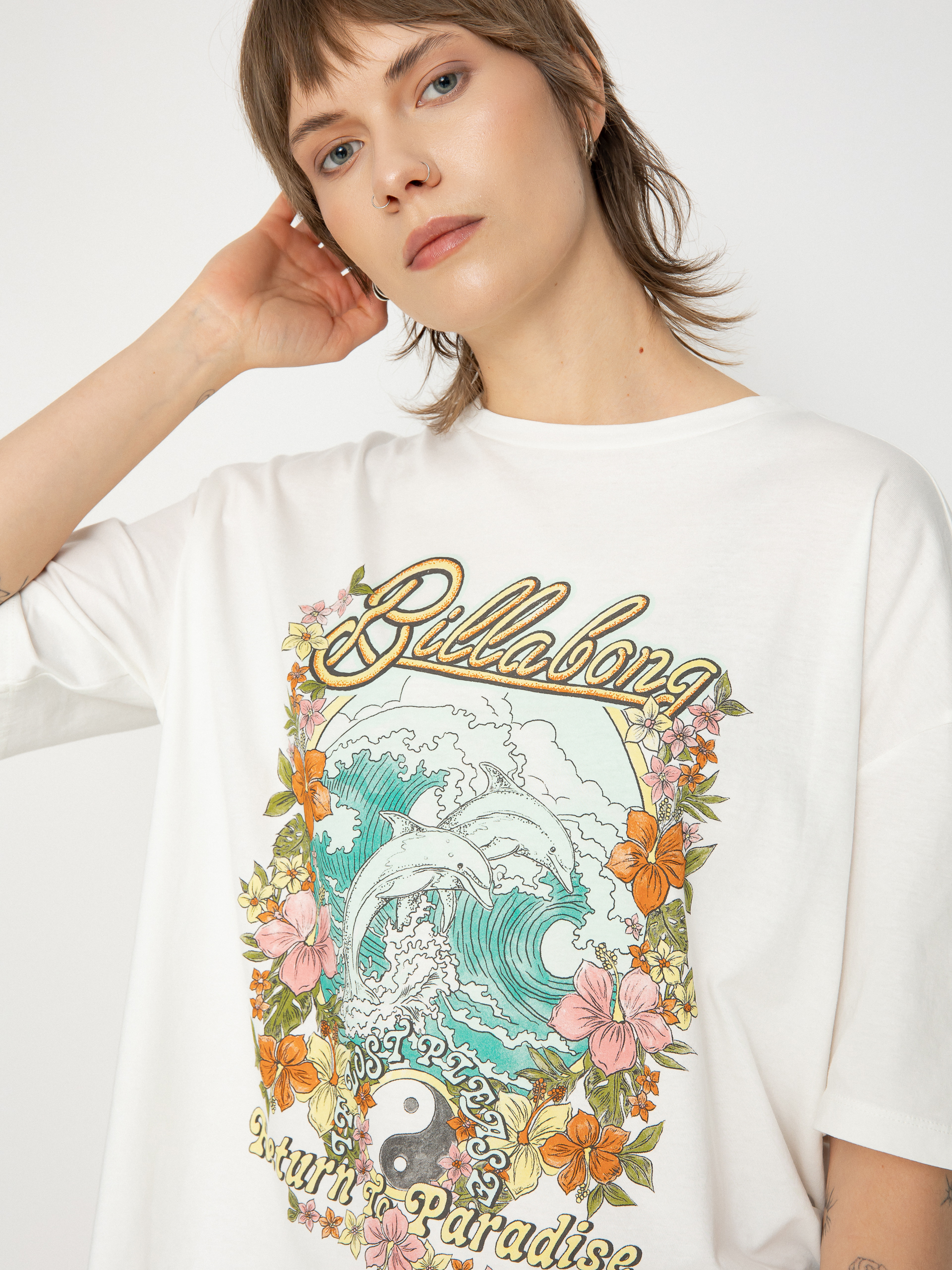 Tricou Billabong Return To Paradise Wmn (salt crystal)