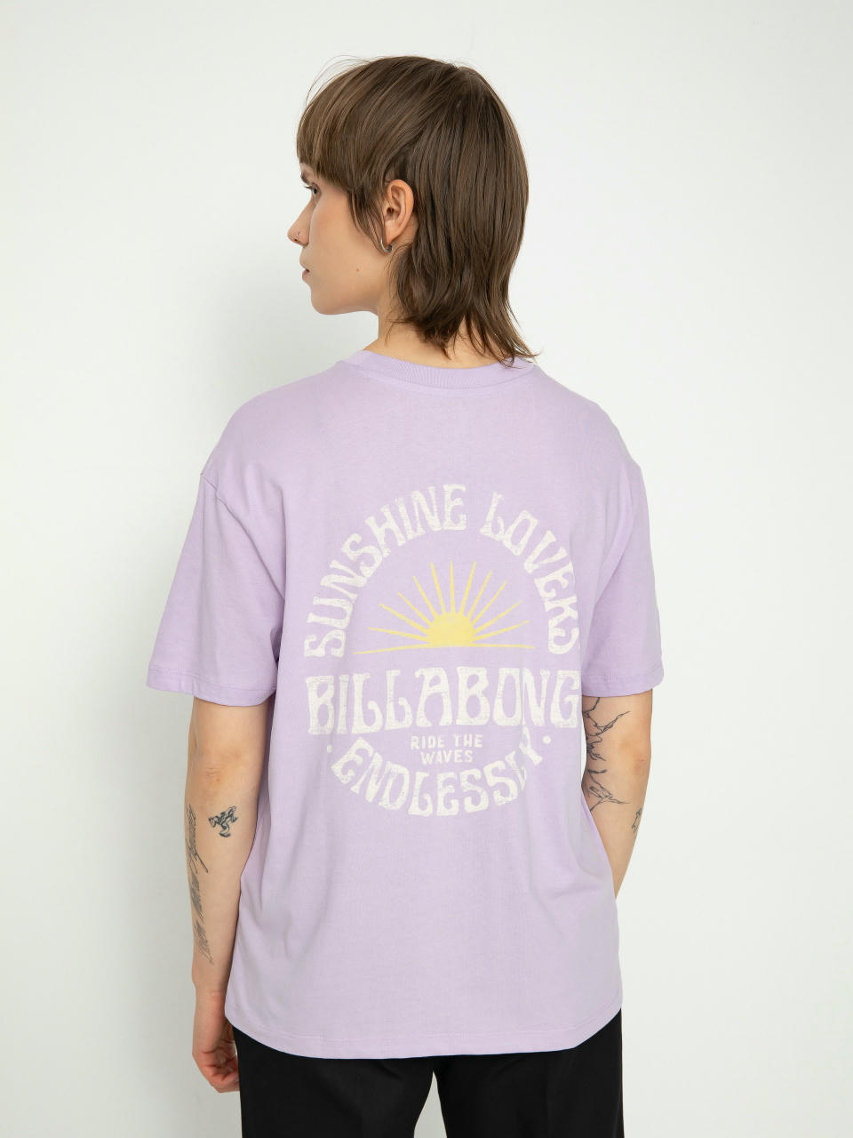 Tricou Billabong Ride The Waves Wmn (peaceful lilac)