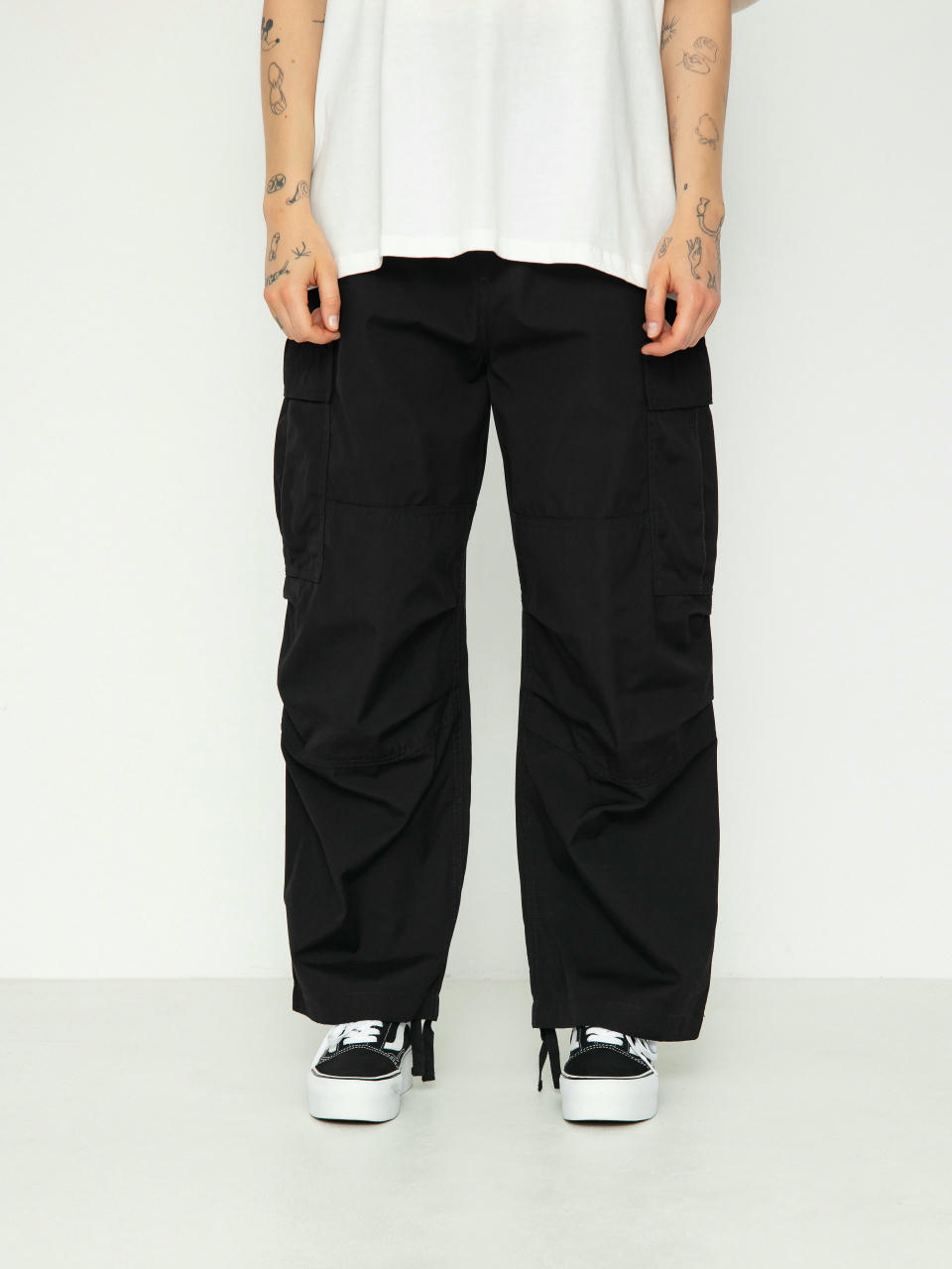 Pantaloni Carhartt WIP Jet Cargo Wmn (black)