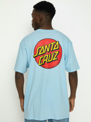 Tricou Santa Cruz Classic Dot Chest (sky blue)