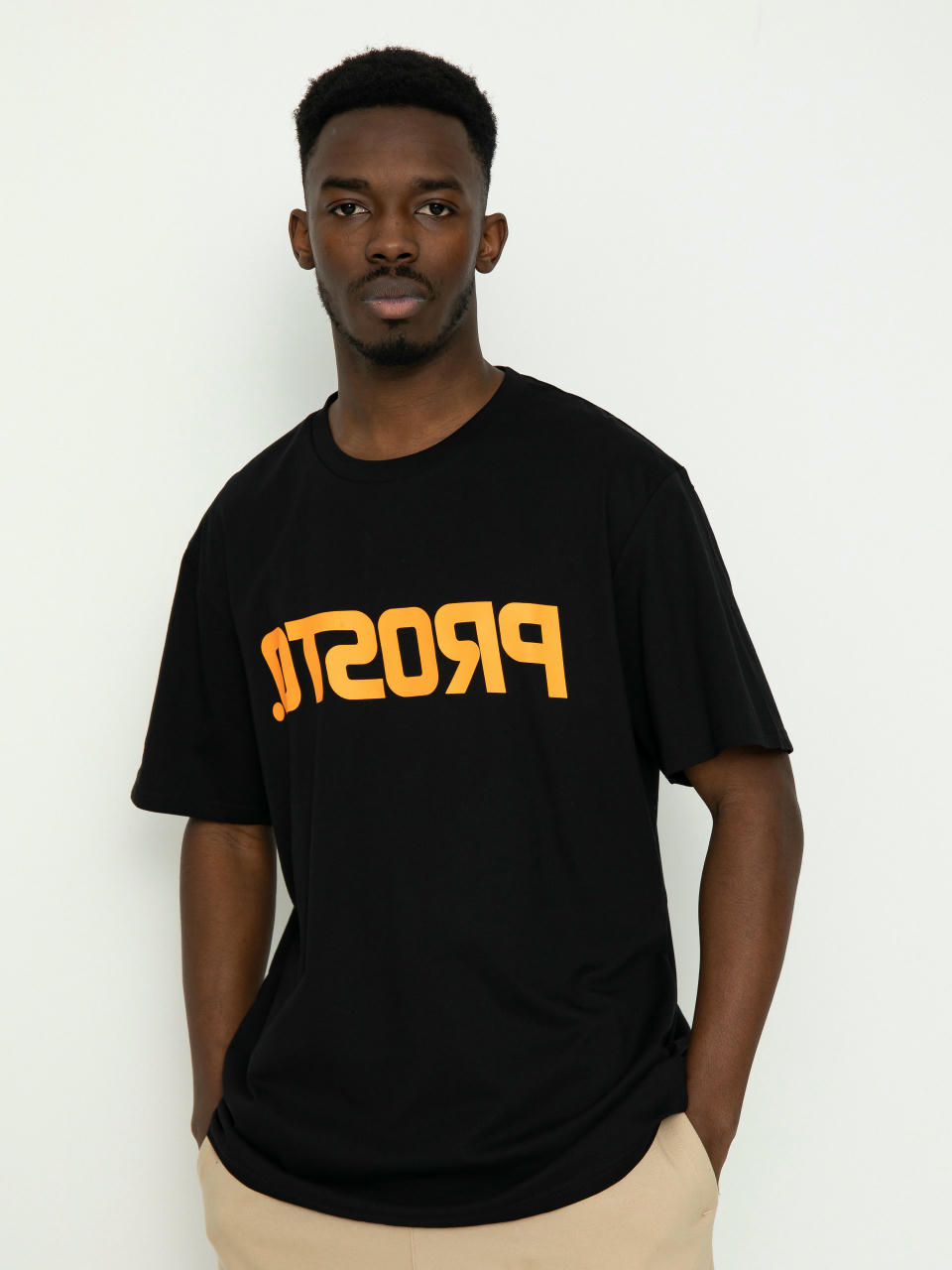 Tricou Prosto Revers (black)