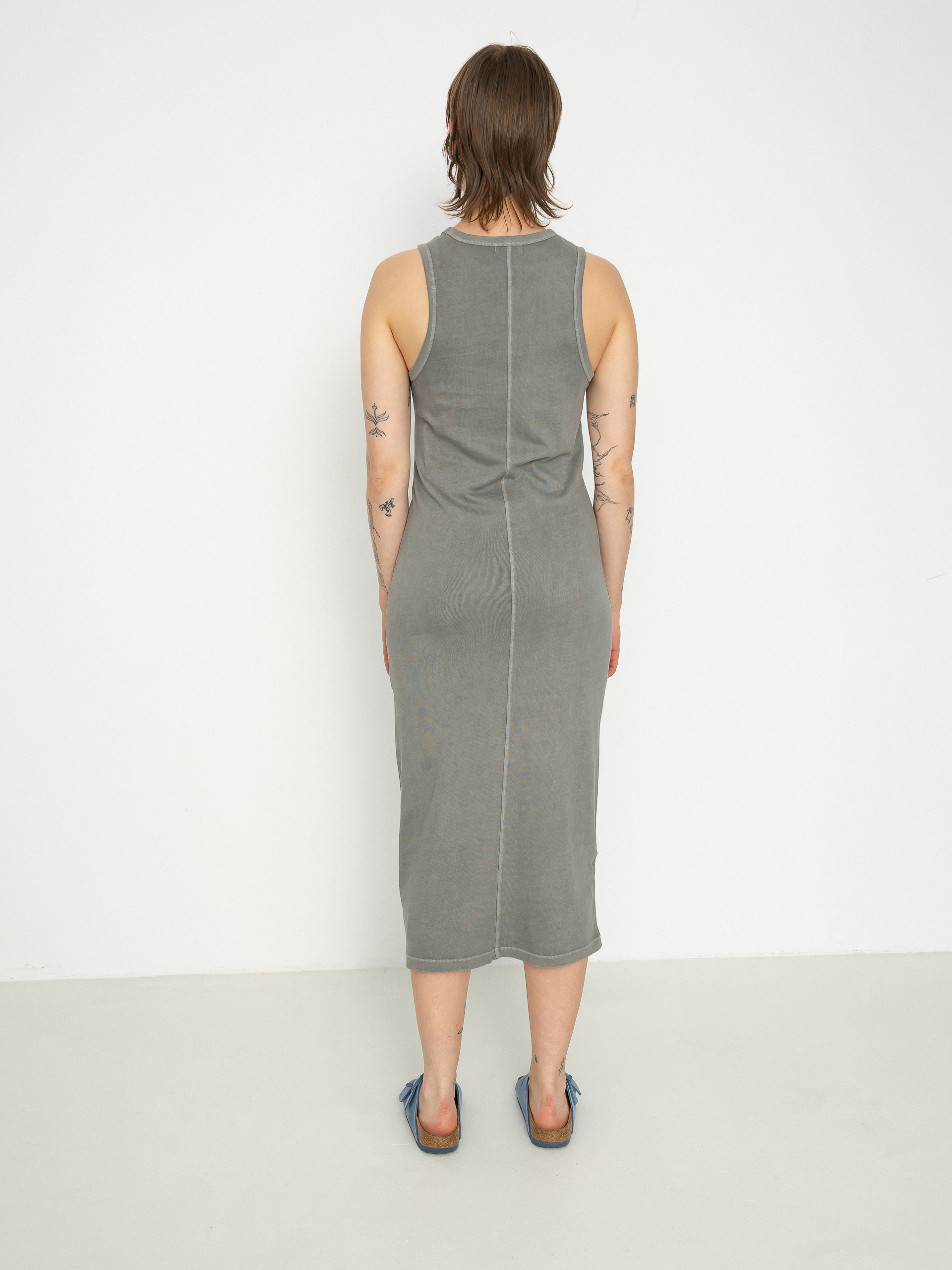 Fustă Brixton Carefree Organic Gd Tank Dress Wmn (washed black)