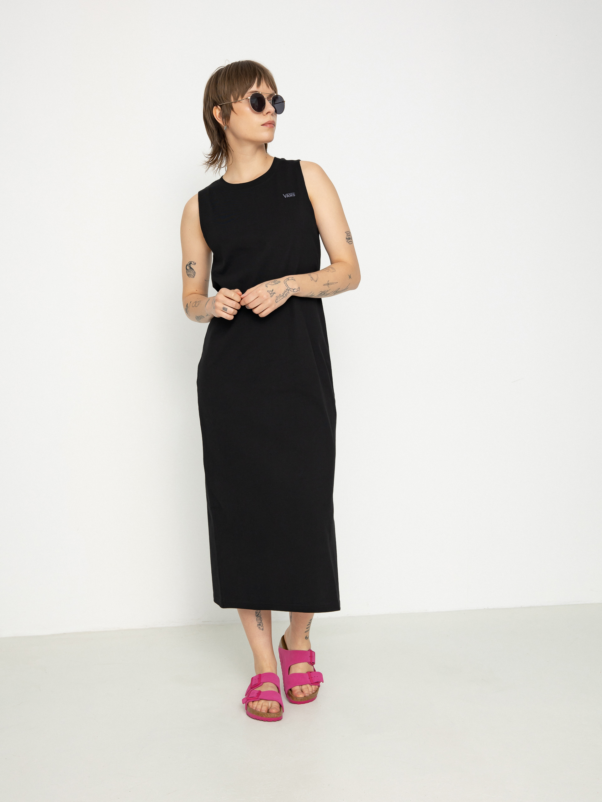Fustu0103 Vans Left Chest Maxi Wmn (black)