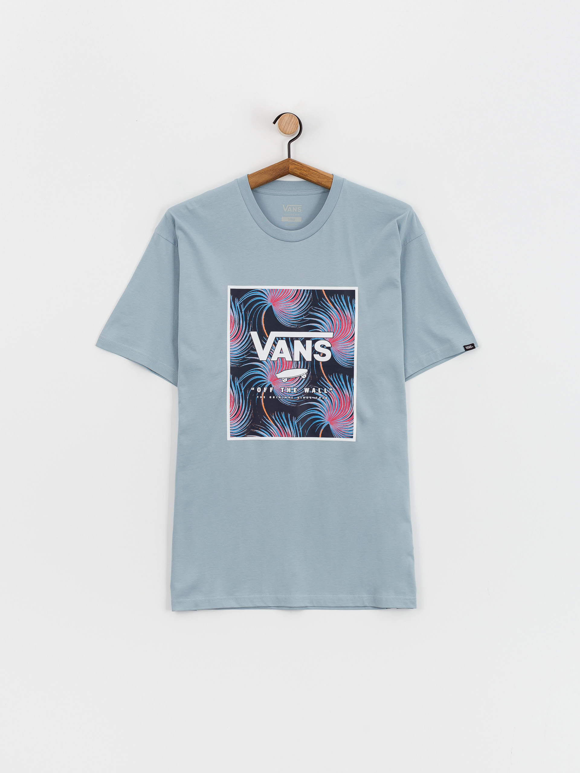 Cămașă Vans Classic Print Box (dusty blue/white)