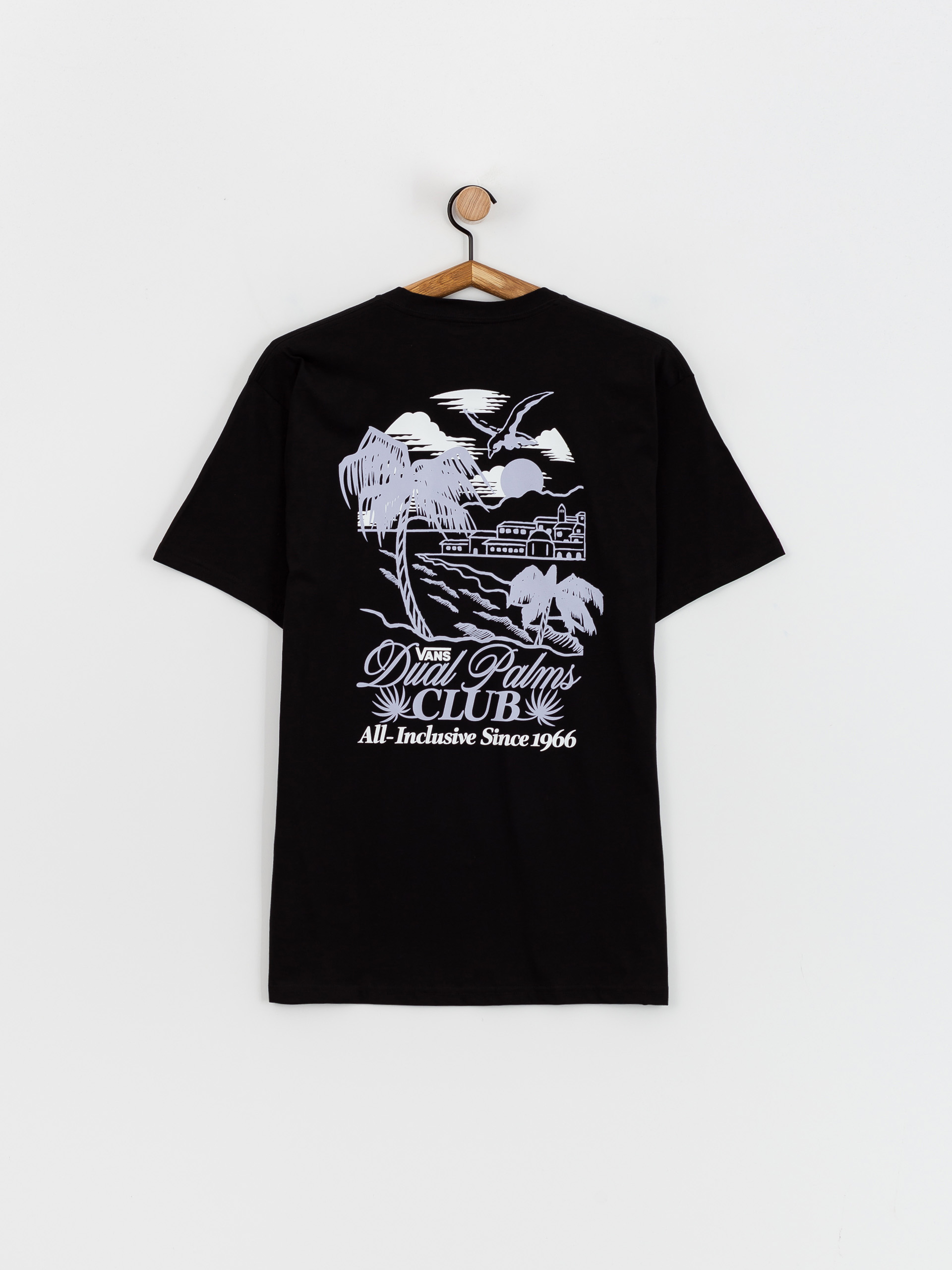 Tricou Vans Dual Palms Club (black)