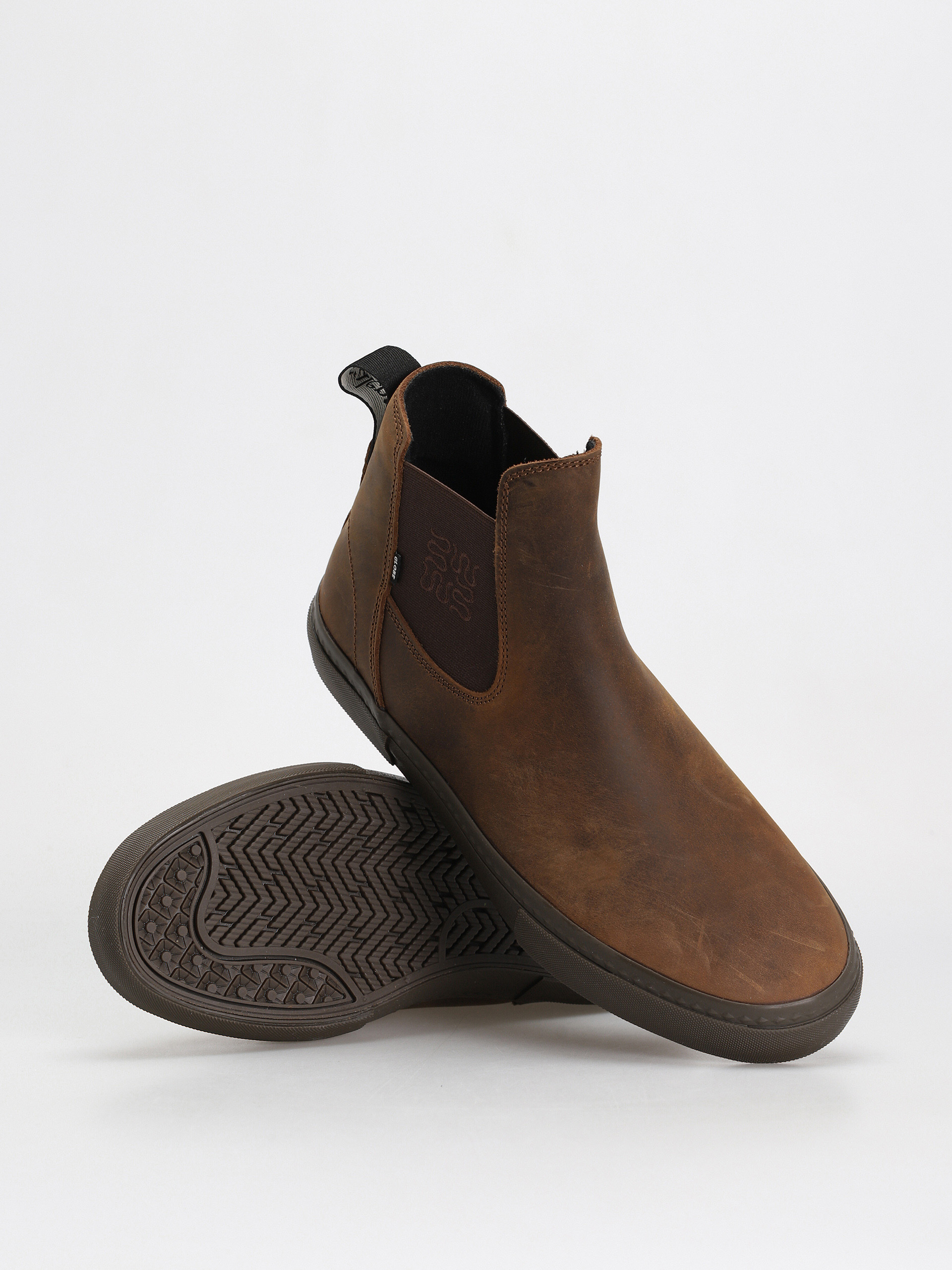 Pantofi Globe Dover II (dark brown/wasted talent)