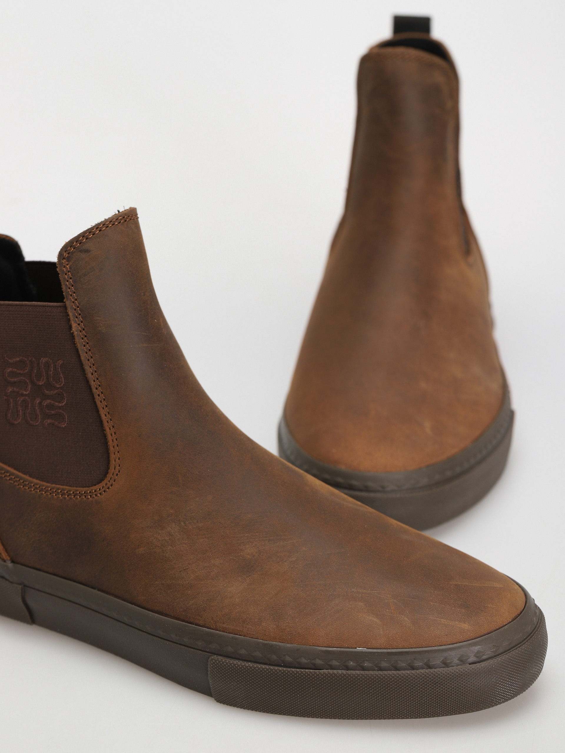 Pantofi Globe Dover II (dark brown/wasted talent)