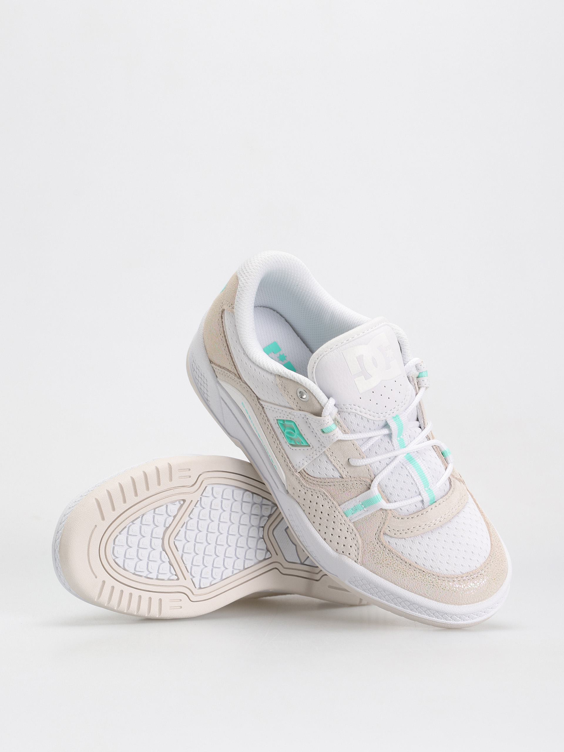 Pantofi DC Construct Wmn (white/white/monogram)