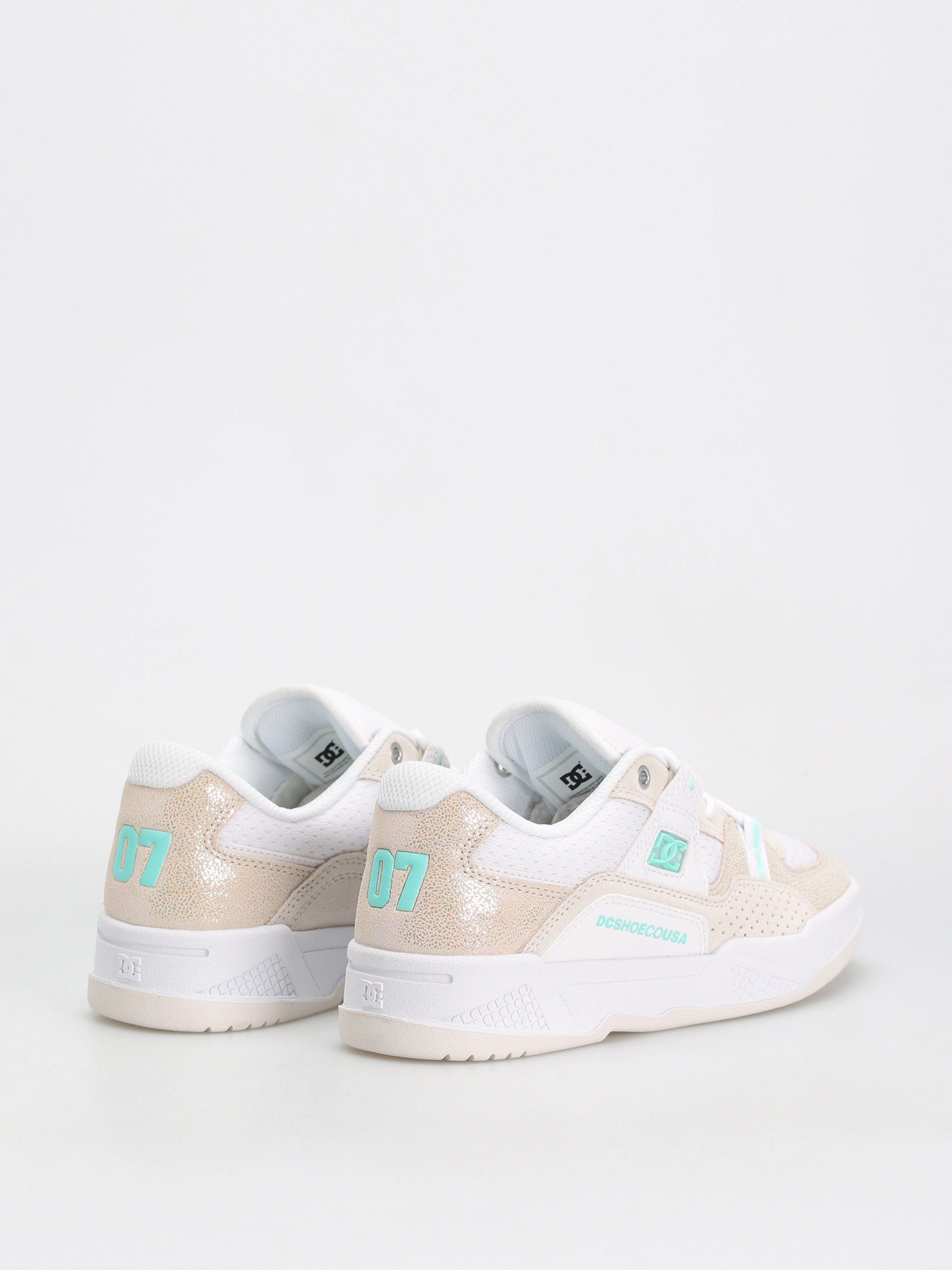 Pantofi DC Construct Wmn (white/white/monogram)