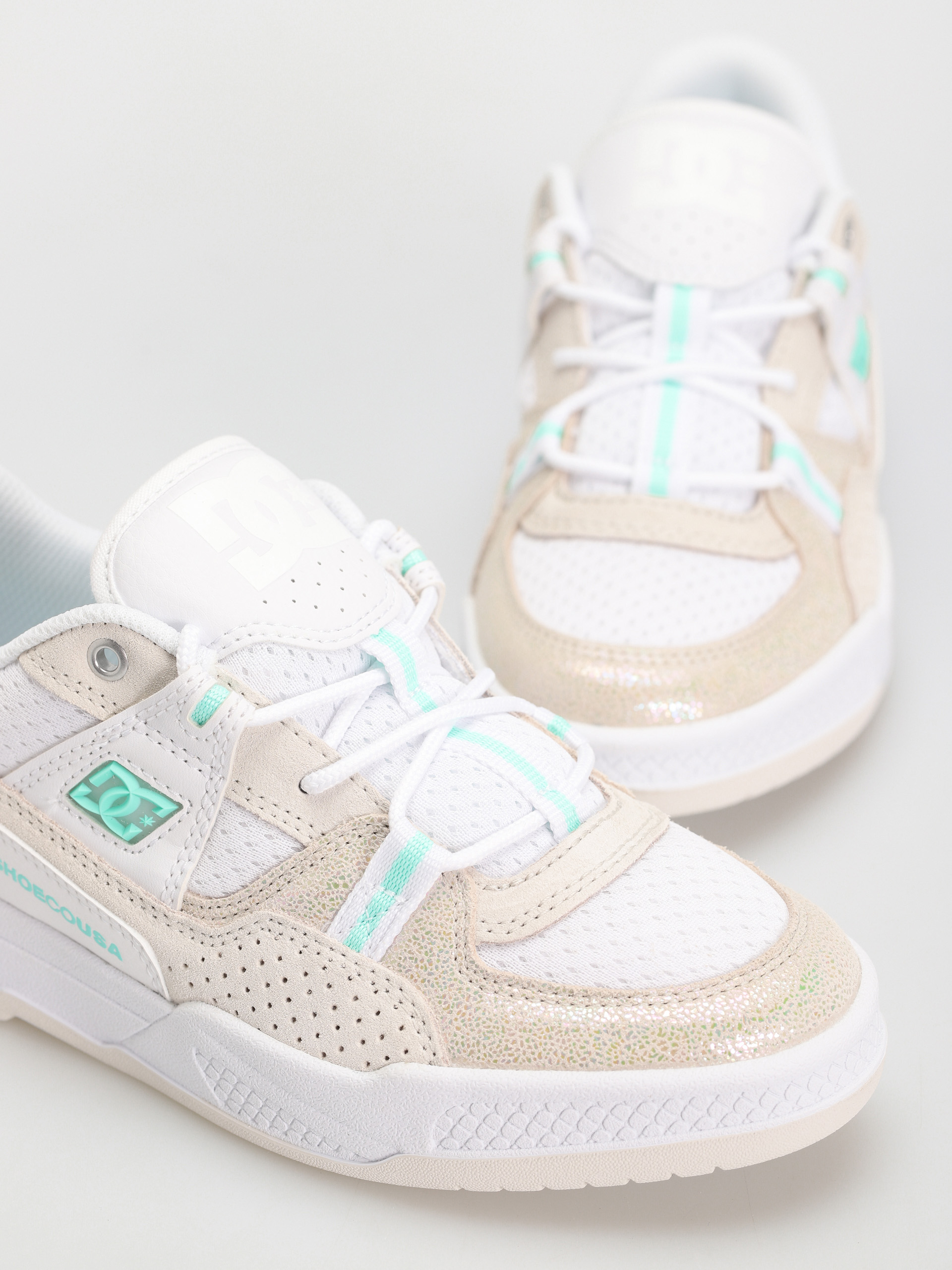 Pantofi DC Construct Wmn (white/white/monogram)