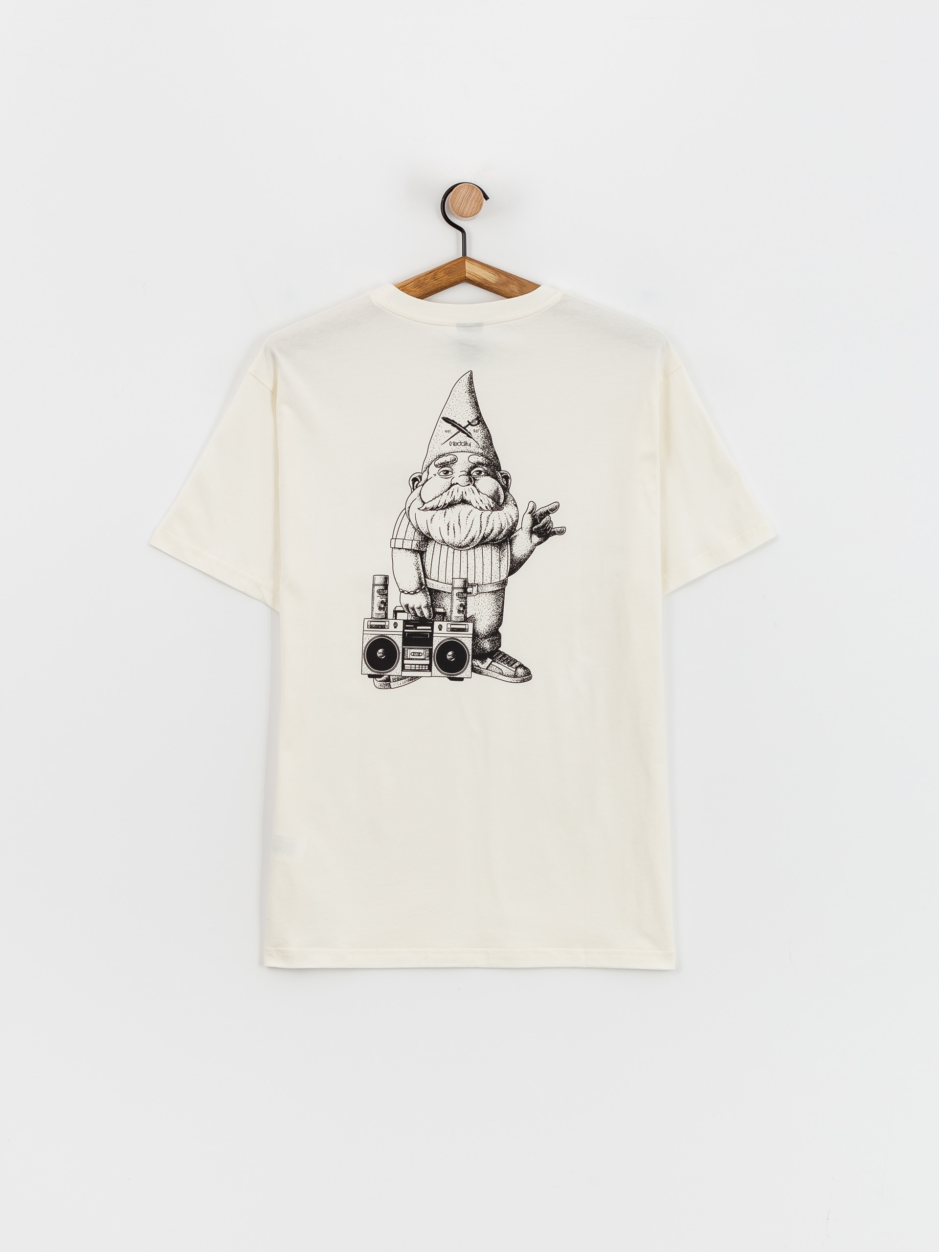 Tricou Iriedaily Garden Gnome (offwhite)