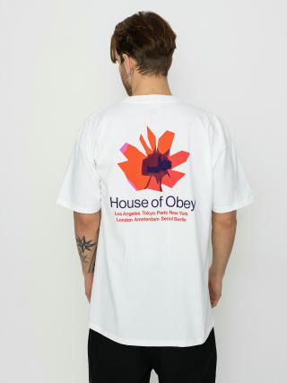 Tricou OBEY House Of Obey Floral (white)
