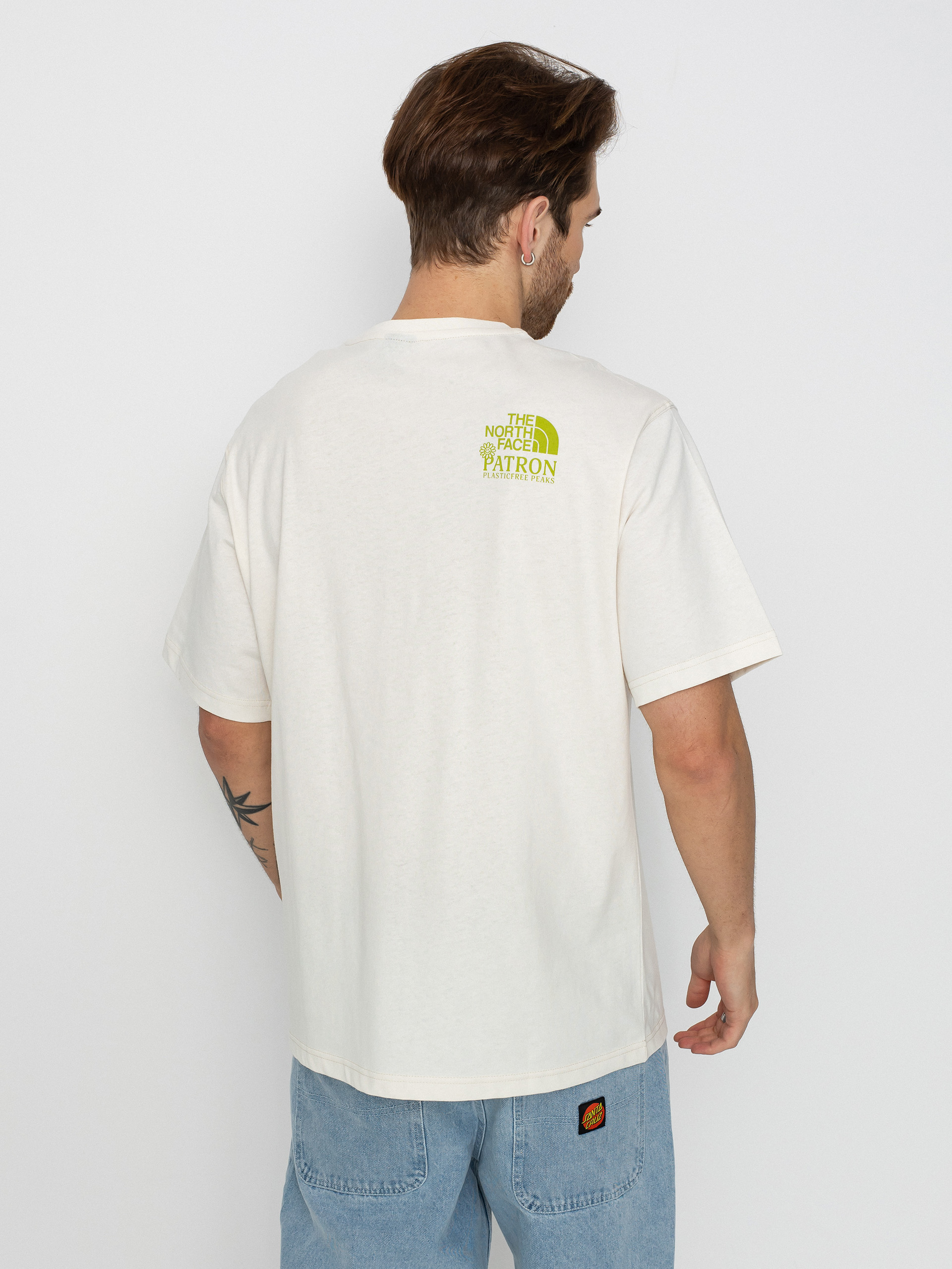 Tricou The North Face Nature (white dune)