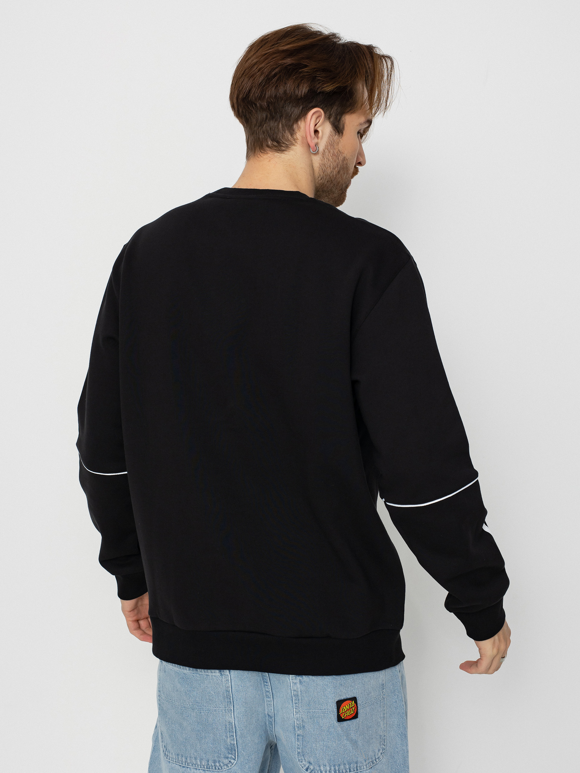 Hanorac adidas 4.0 Stretch Crew (black/white)