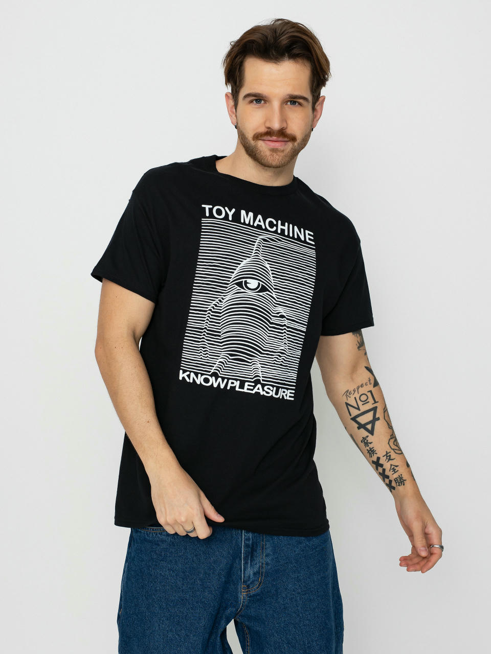 Tricou Toy Machine Toy Division (black)