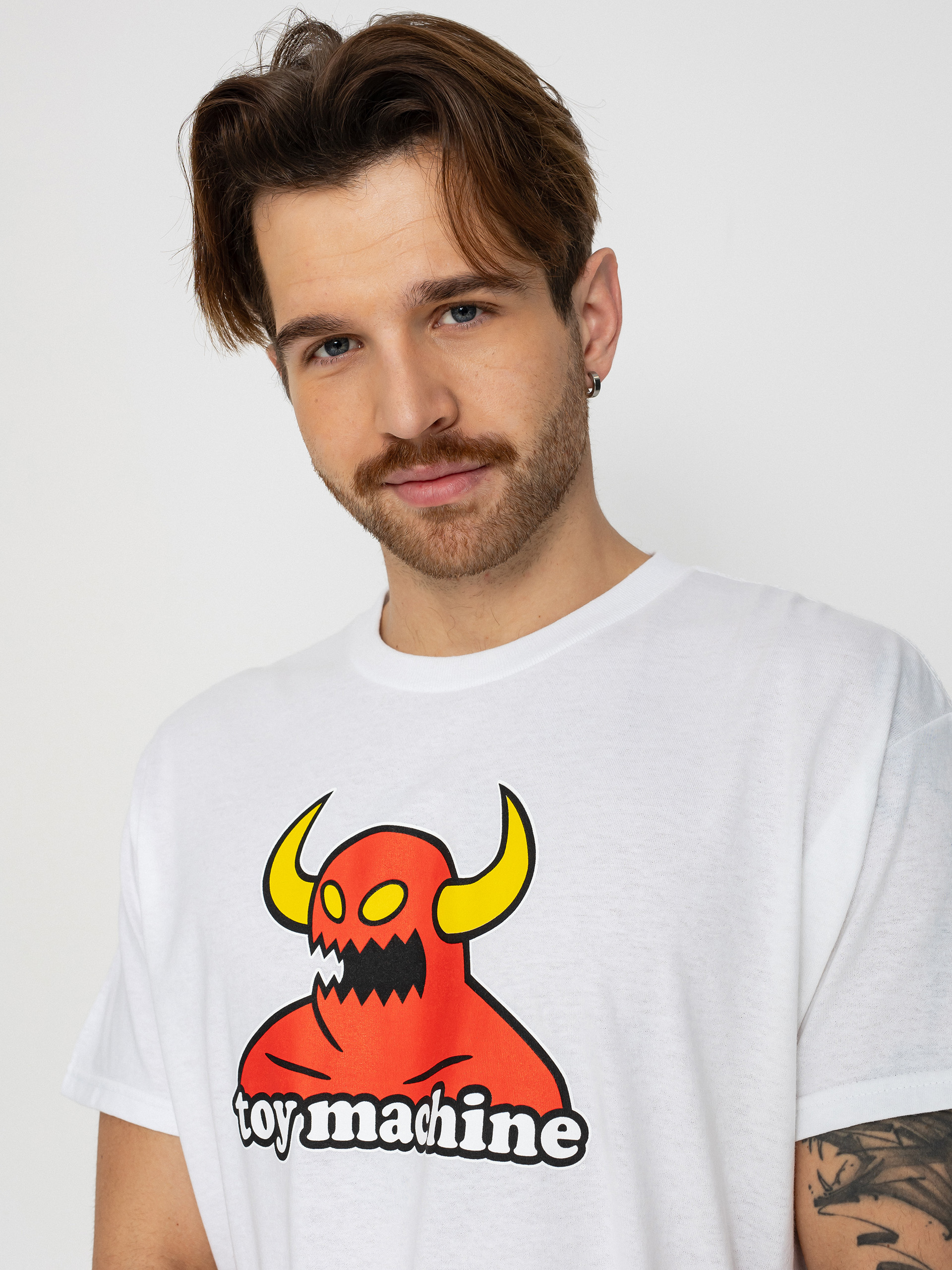 Tricou Toy Machine Monster (white)