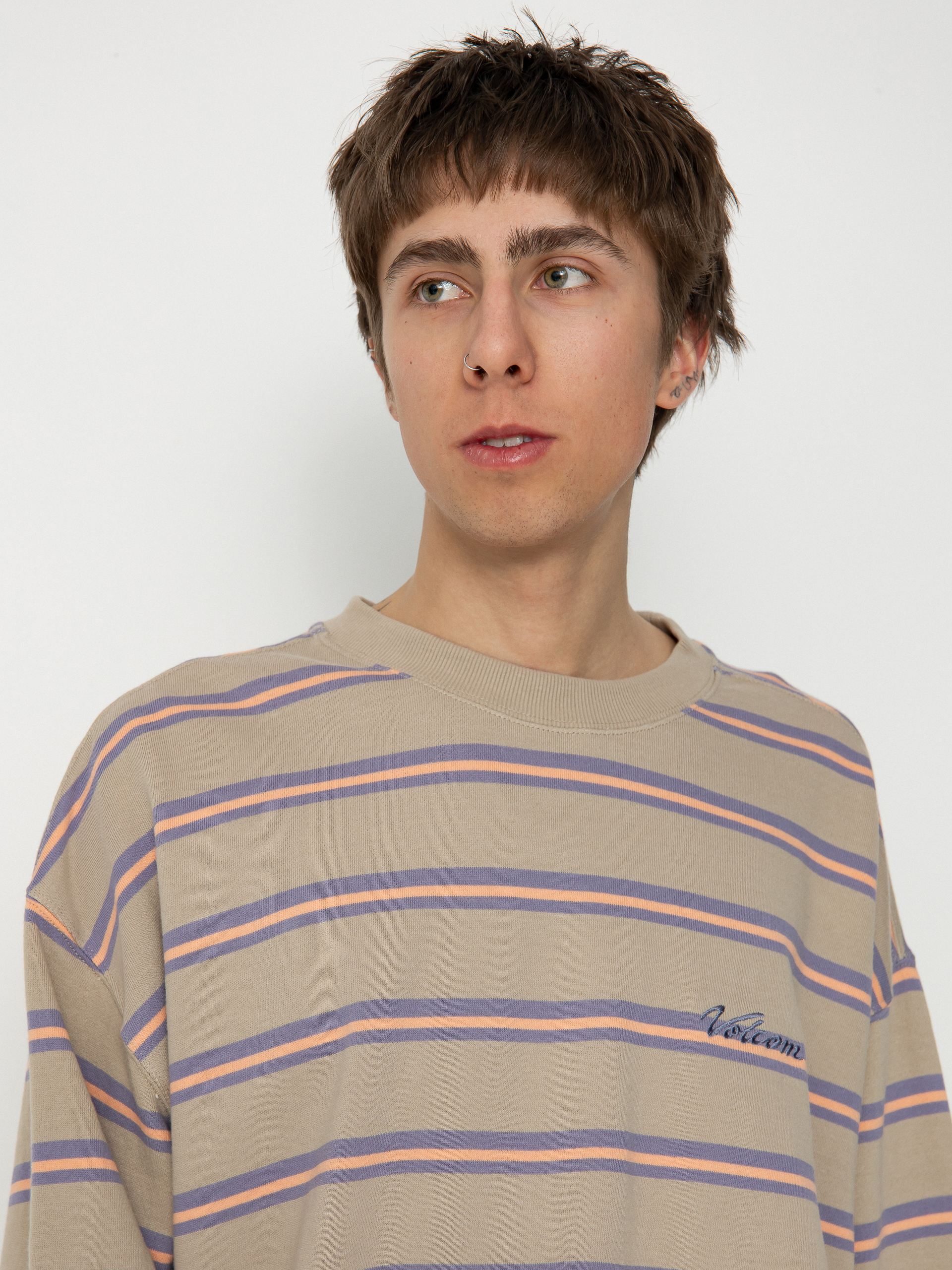 Hanorac Volcom Rayeah Crew (light khaki)