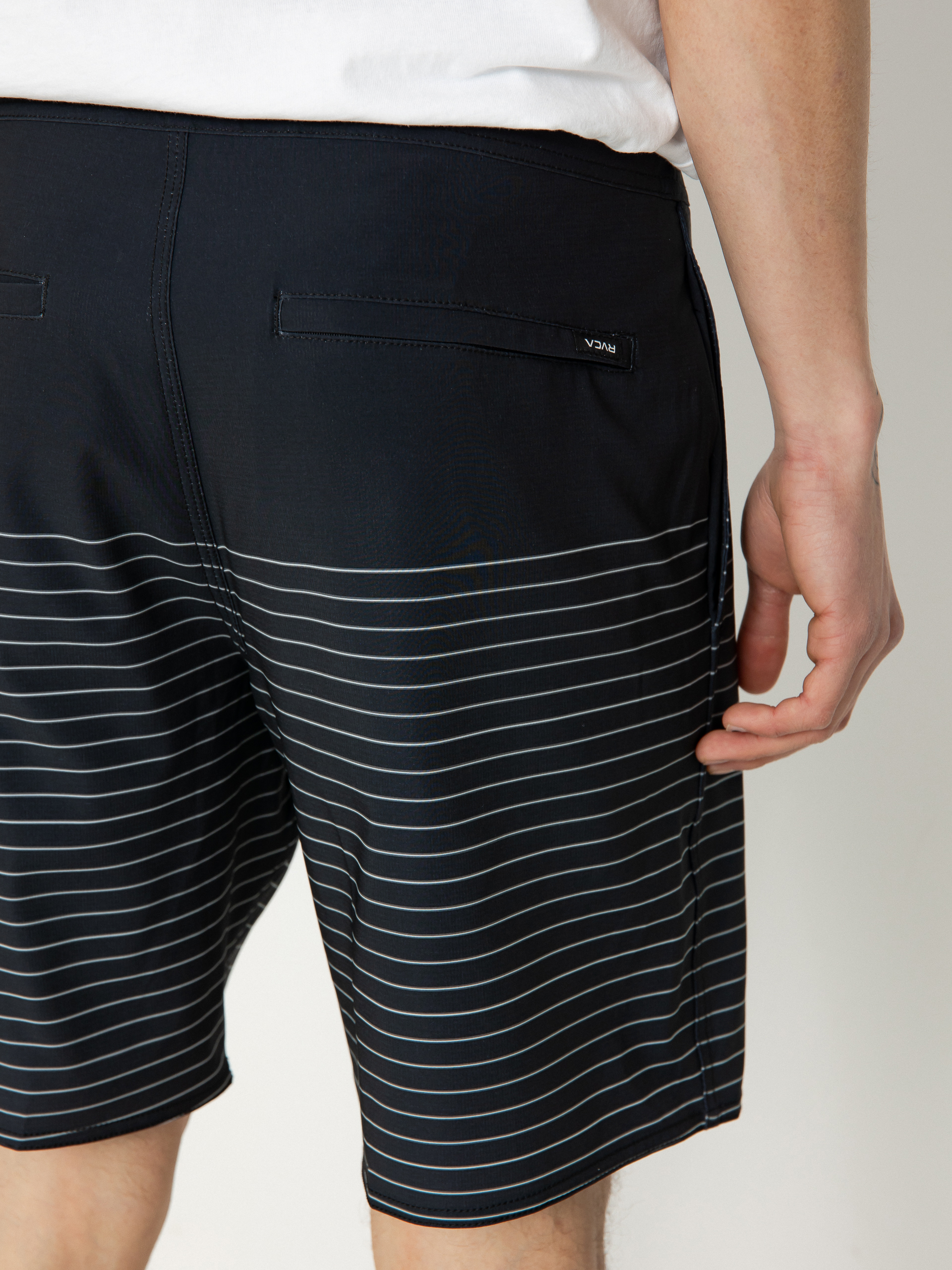 Șort pentru plajă RVCA Curren Trunk (black)