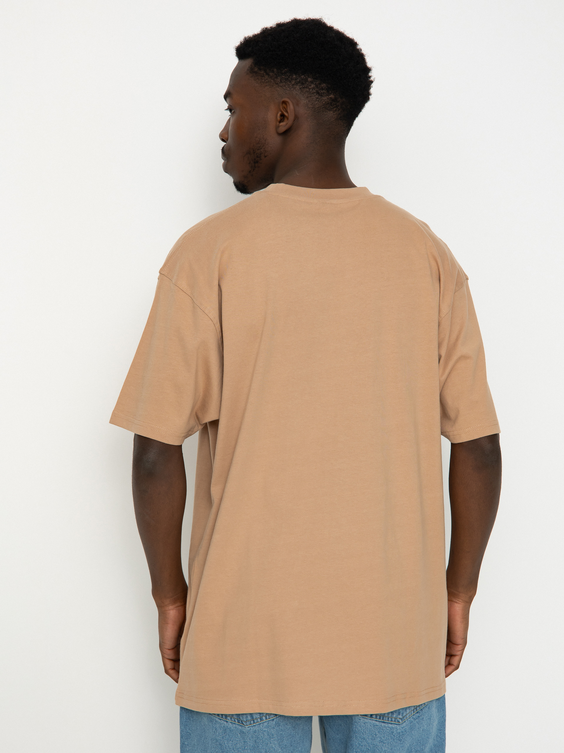 Tricou Santa Cruz Delfino Devil Mask Front (taupe)