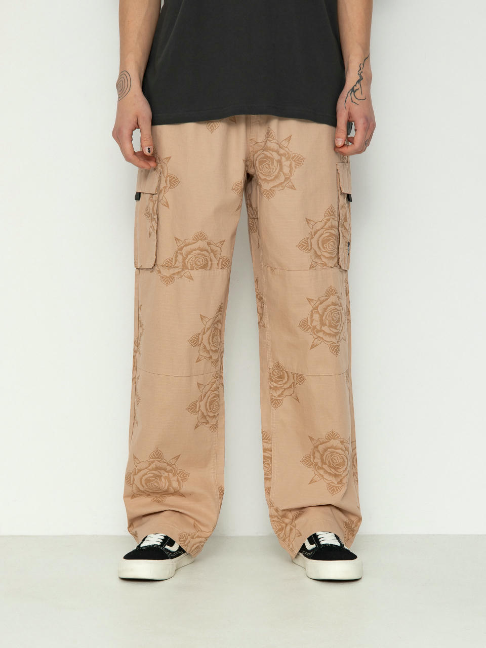 Pantaloni Santa Cruz Trooper Cargo (taupe rose)