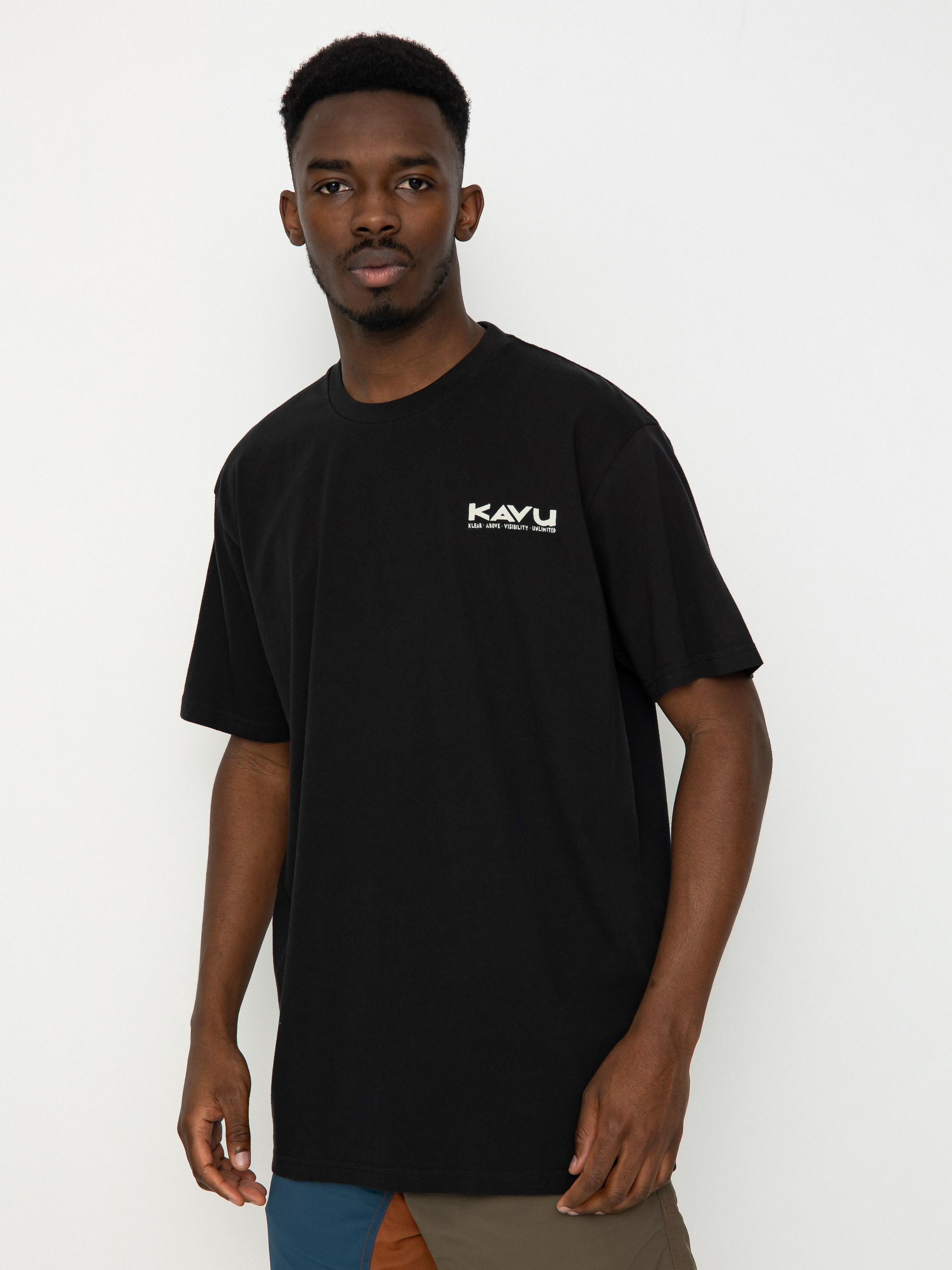 Tricou Kavu Klear Above Etch Art (black)