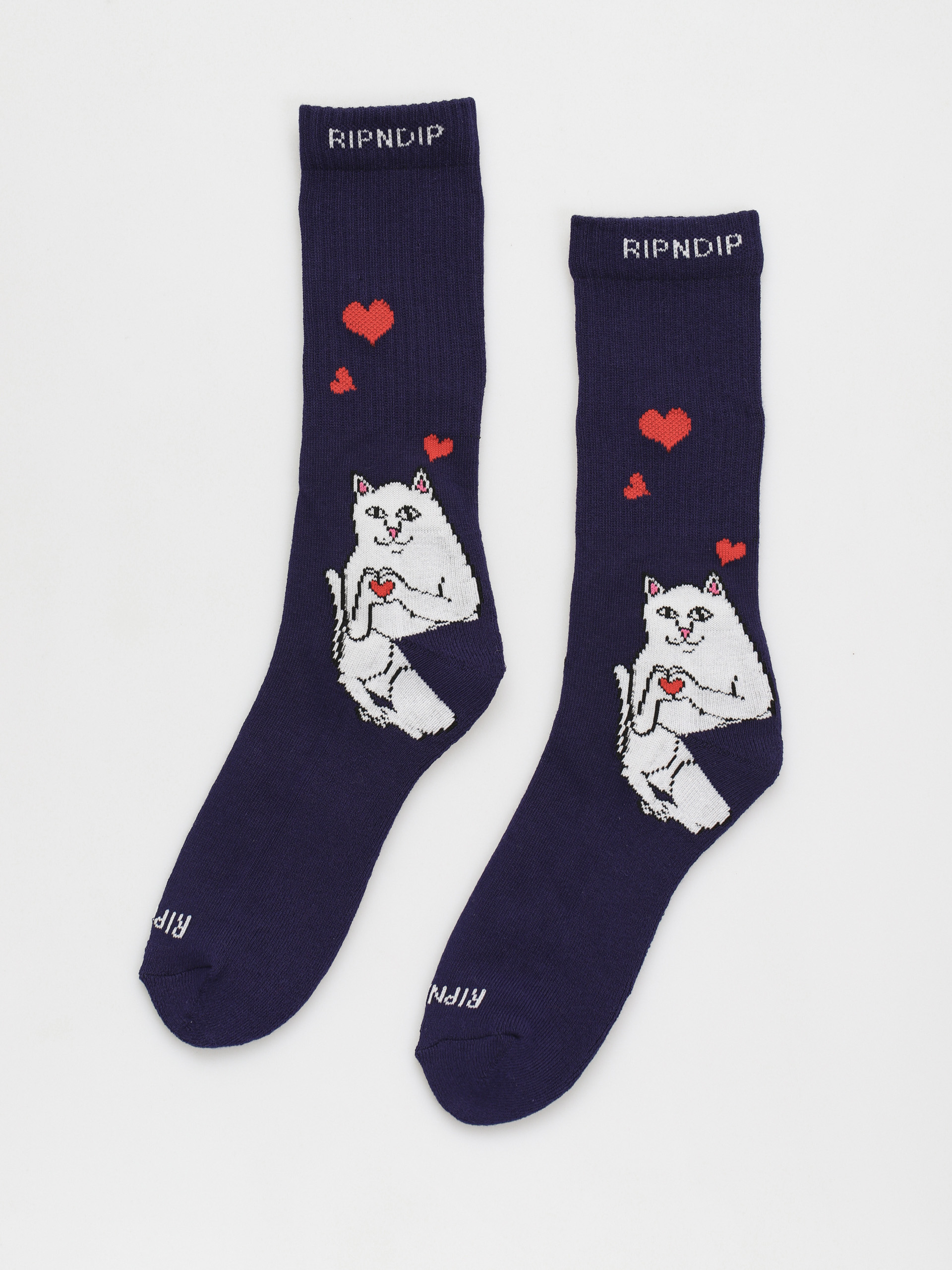 Șosete RipNDip Nermal Loves (navy)