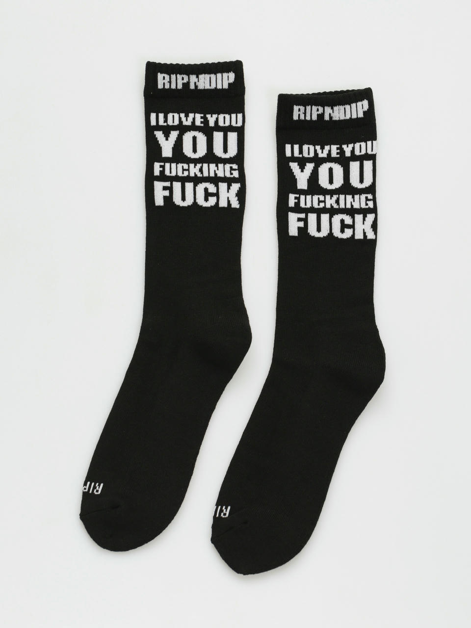 Șosete RipNDip Ily Fuckin Fuck (black)