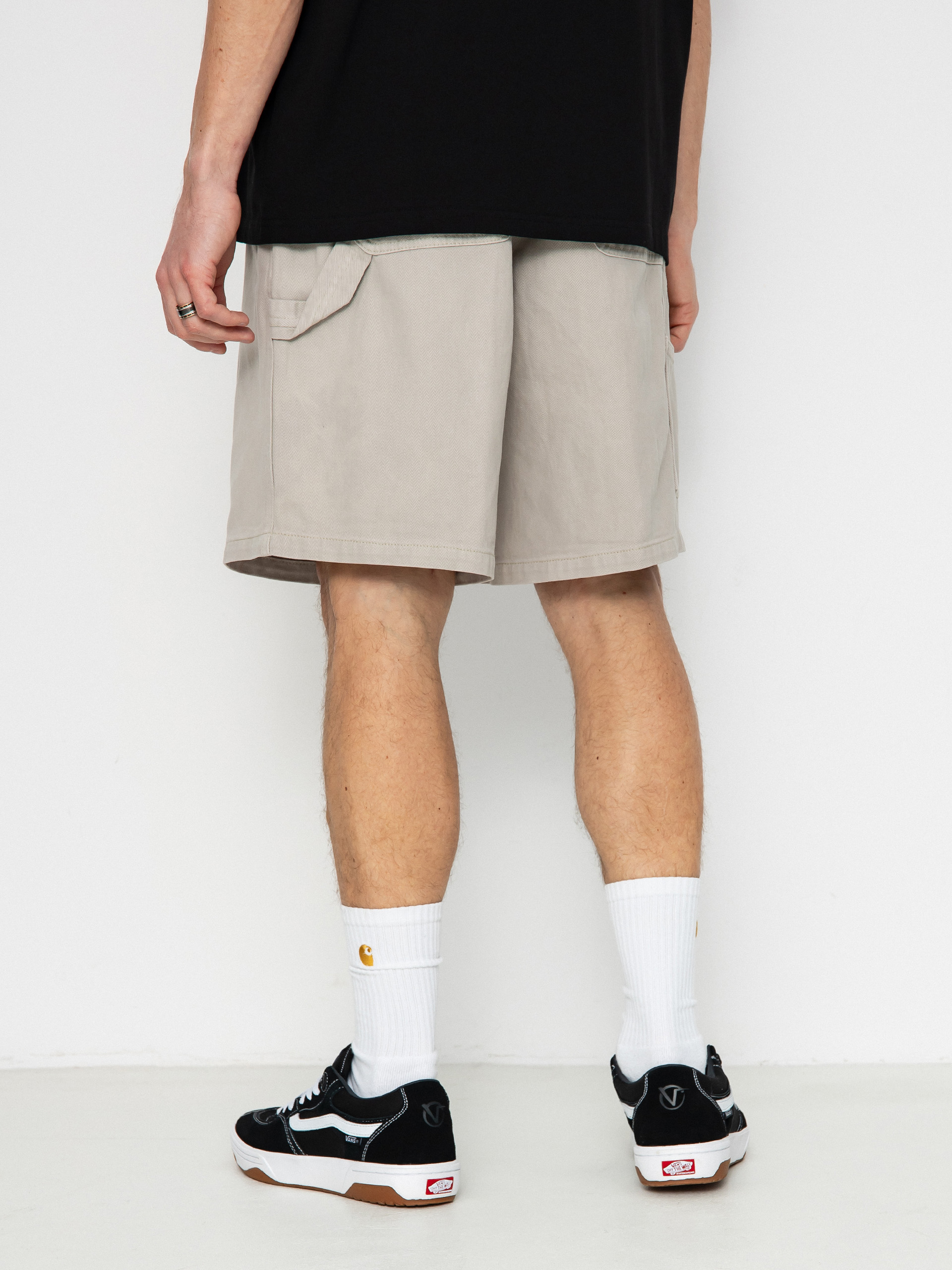 Șort OBEY Easy Denim Carpenter (silver grey)