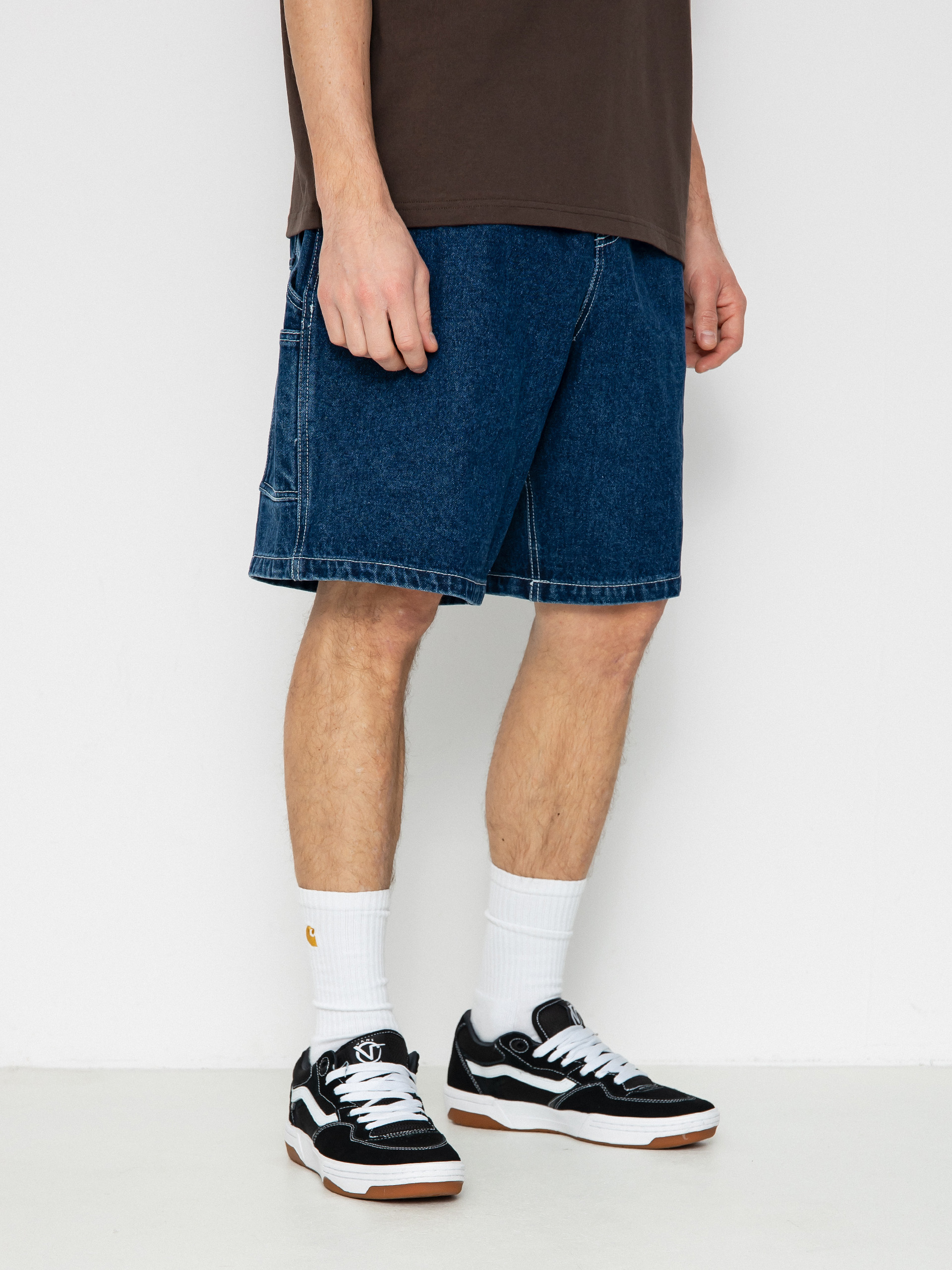 Șort OBEY Easy Denim Carpenter (stone wash indigo)