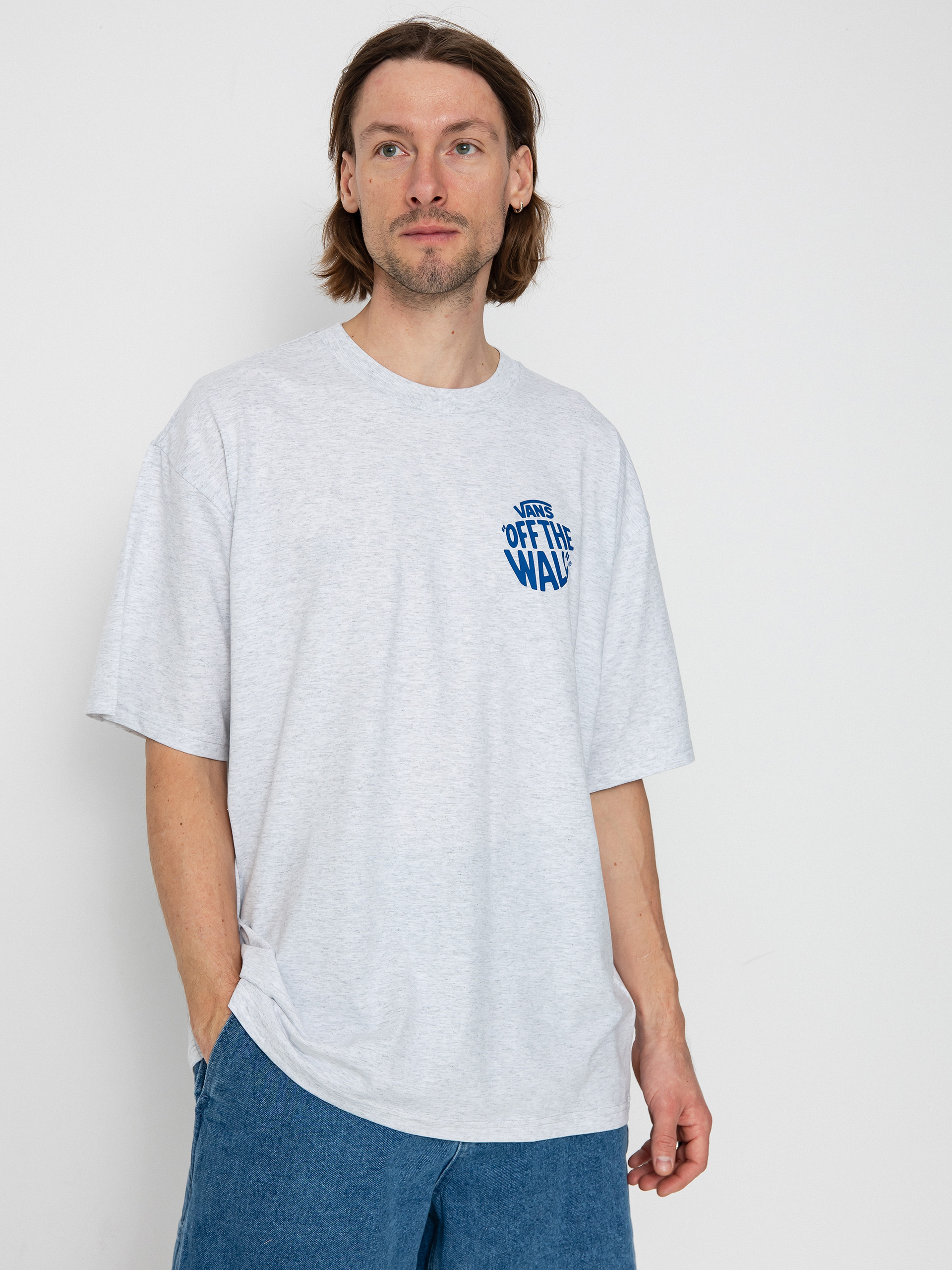 Tricou Vans Vans Circle Loose Fit (light grey heather)