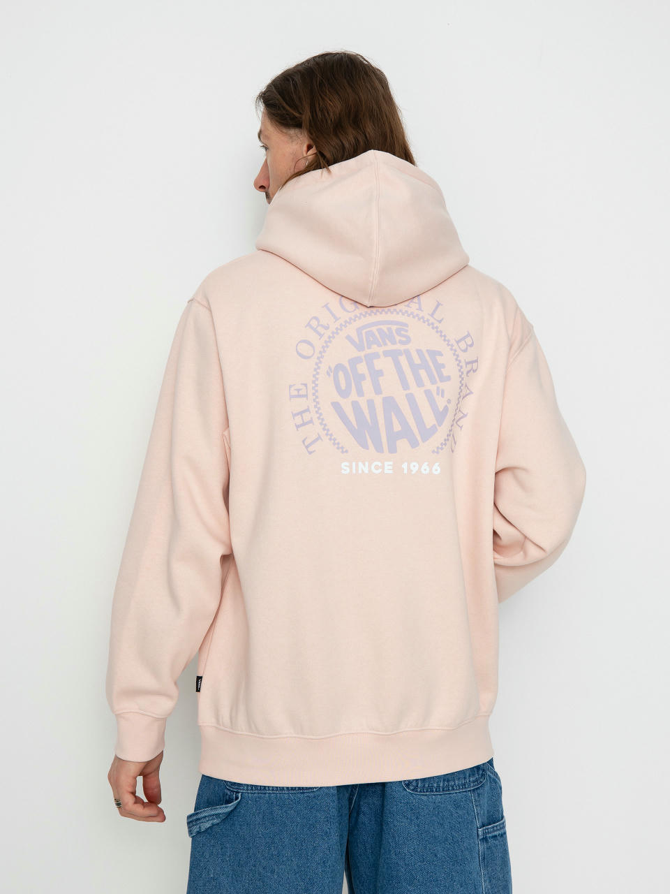 Hanorac cu glugă Vans Vans Circle Loose Fit Fleece HD (chintz rose)