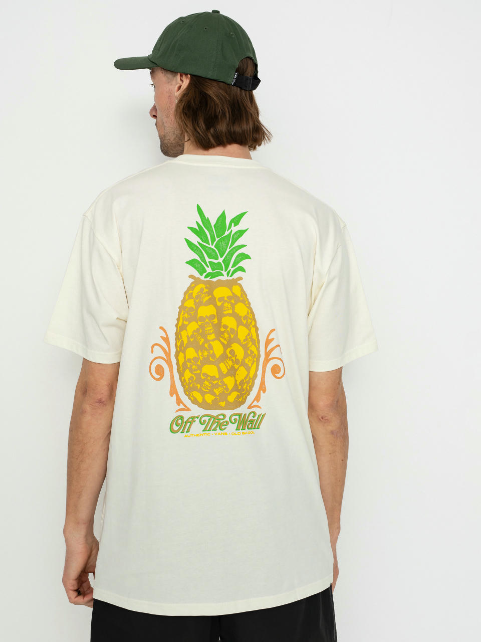 Tricou Vans Pineapple Skull (marshmallow)