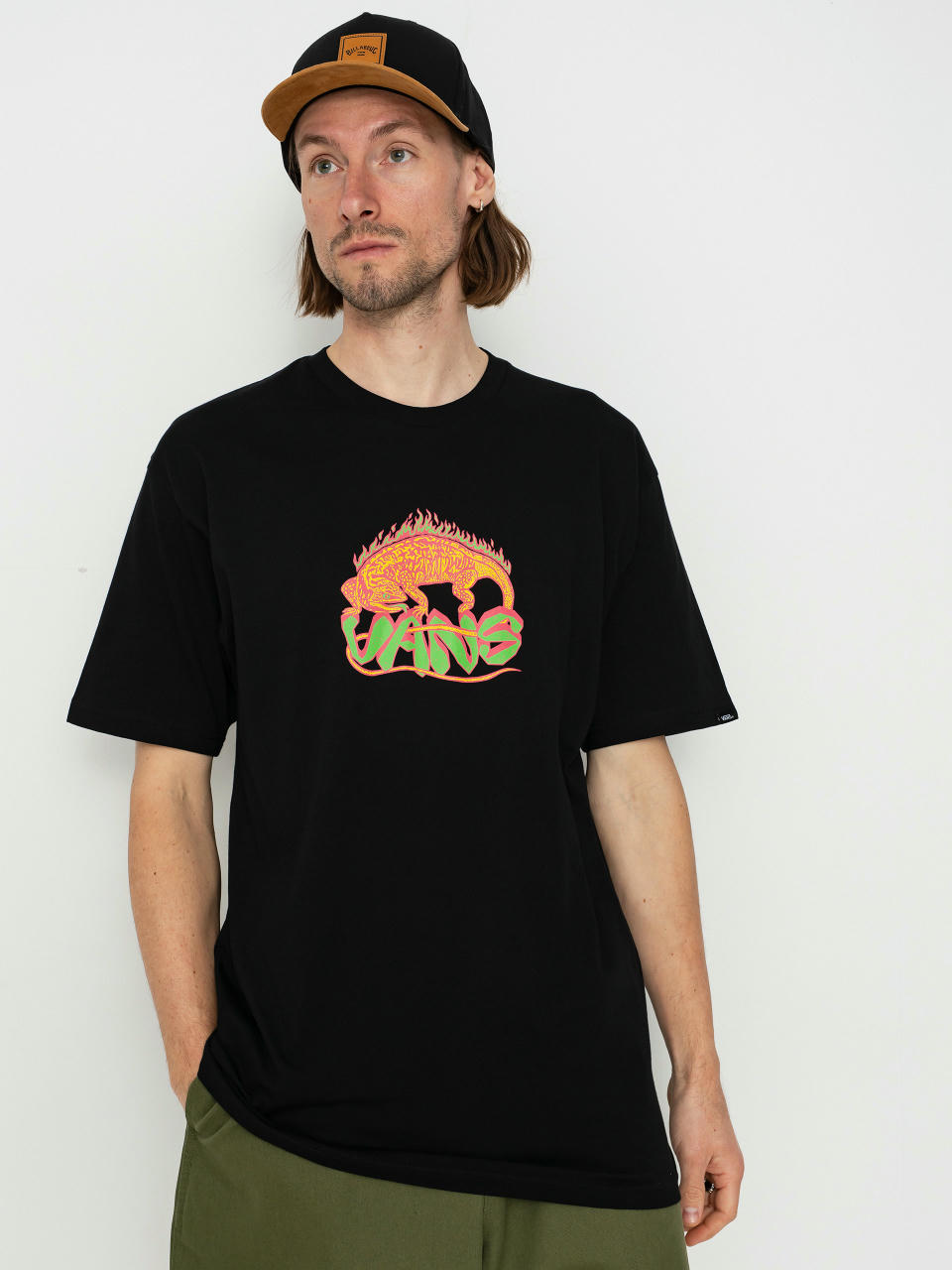 Tricou Vans Fiery Friend (black)