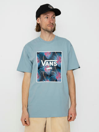 Cămașă Vans Classic Print Box (dusty blue/white)