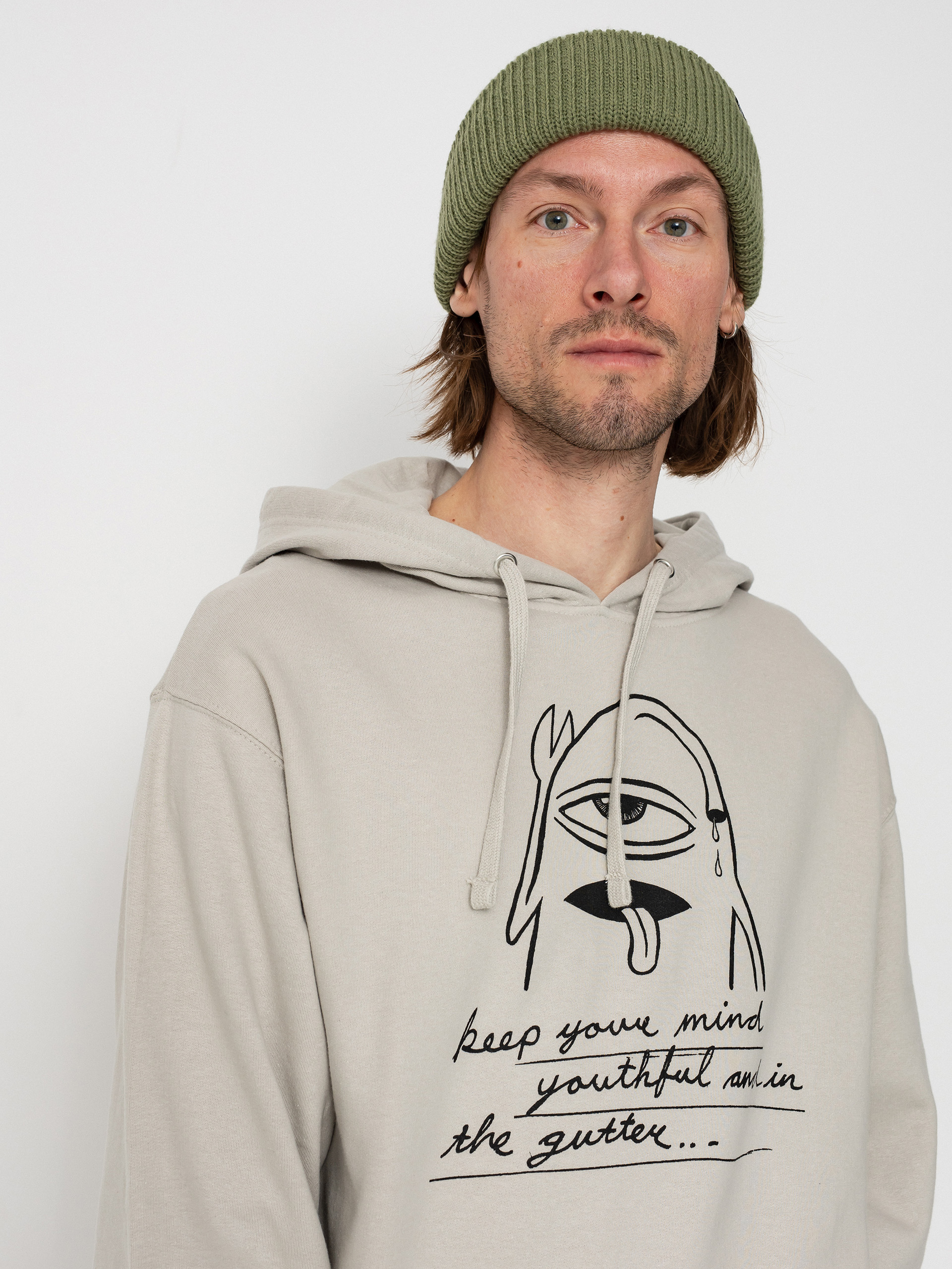 Hanorac cu glugă Toy Machine Youthful HD (bone)