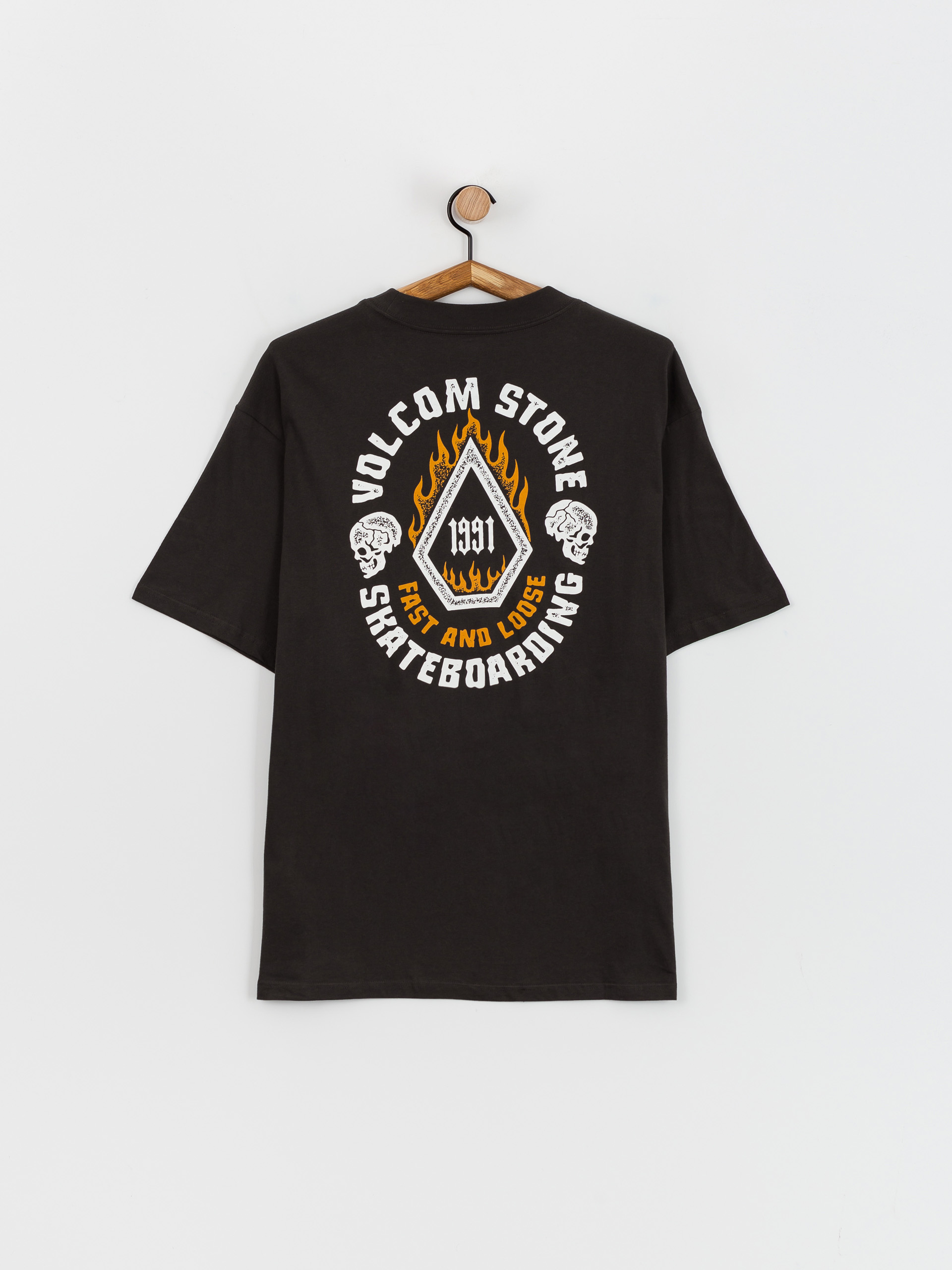 Tricou Volcom Skate Vitals Fast N Loose (stealth)