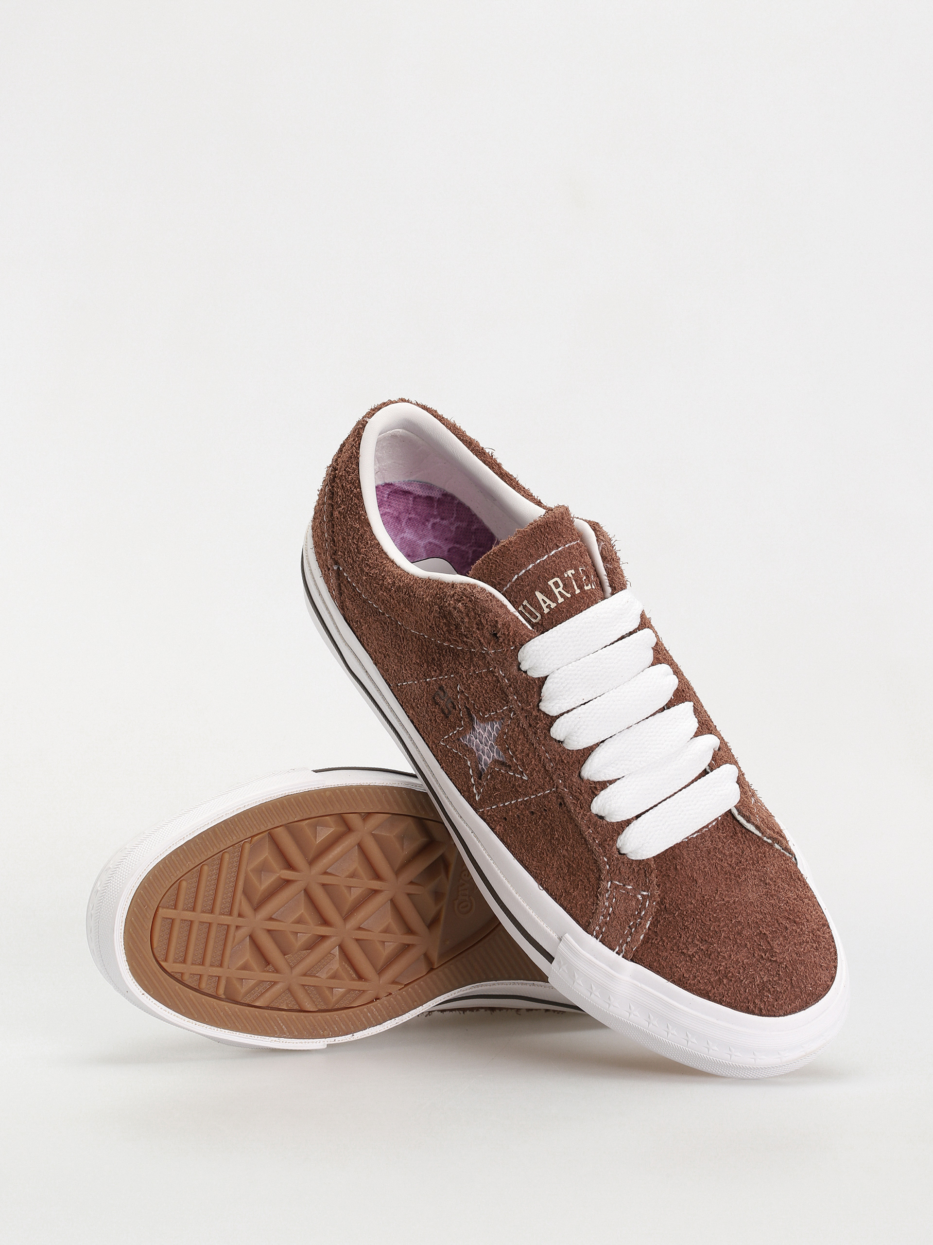 Pantofi Converse One Star Pro X Quartersnacks (chocolate)