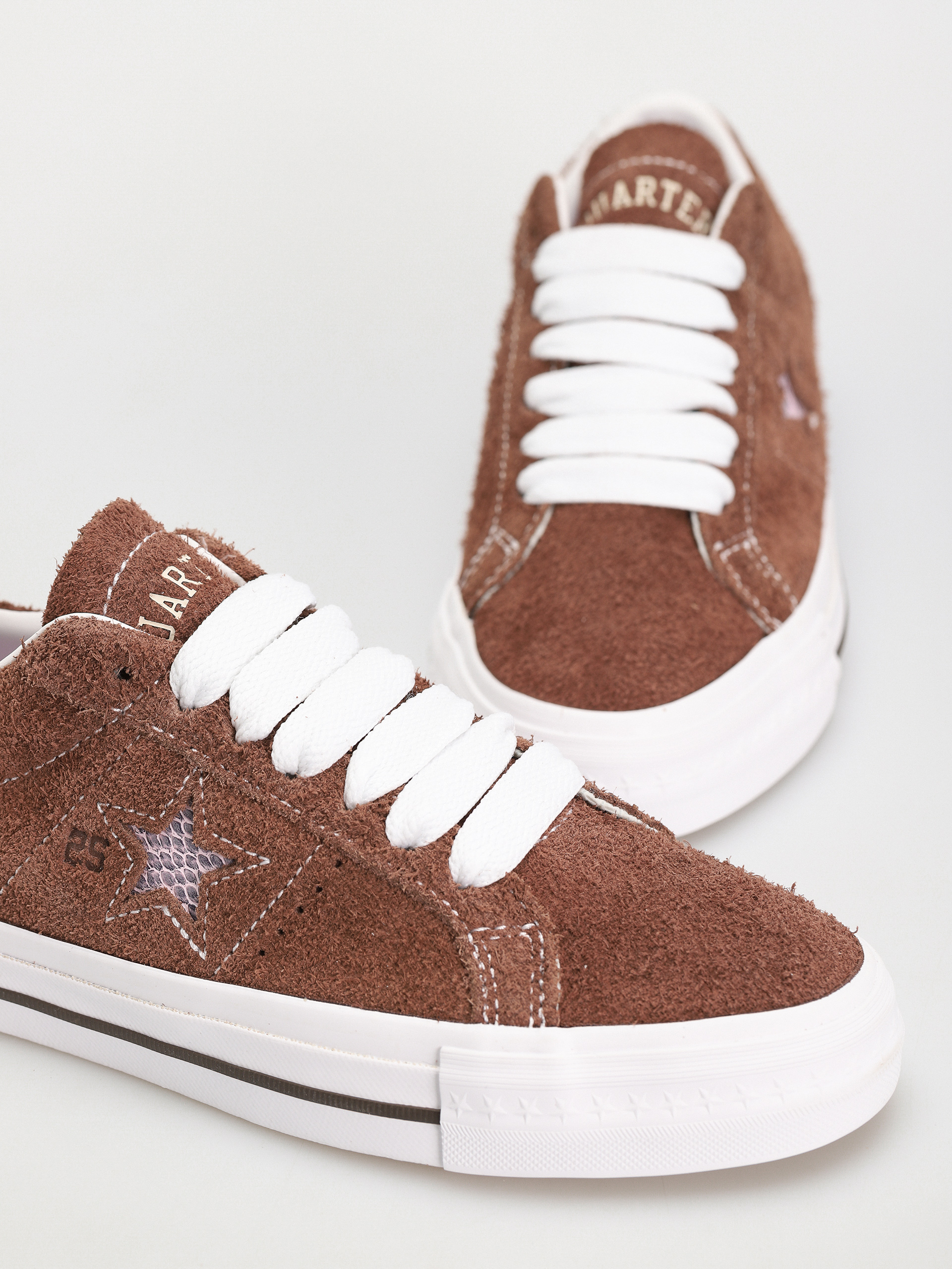 Pantofi Converse One Star Pro X Quartersnacks (chocolate)