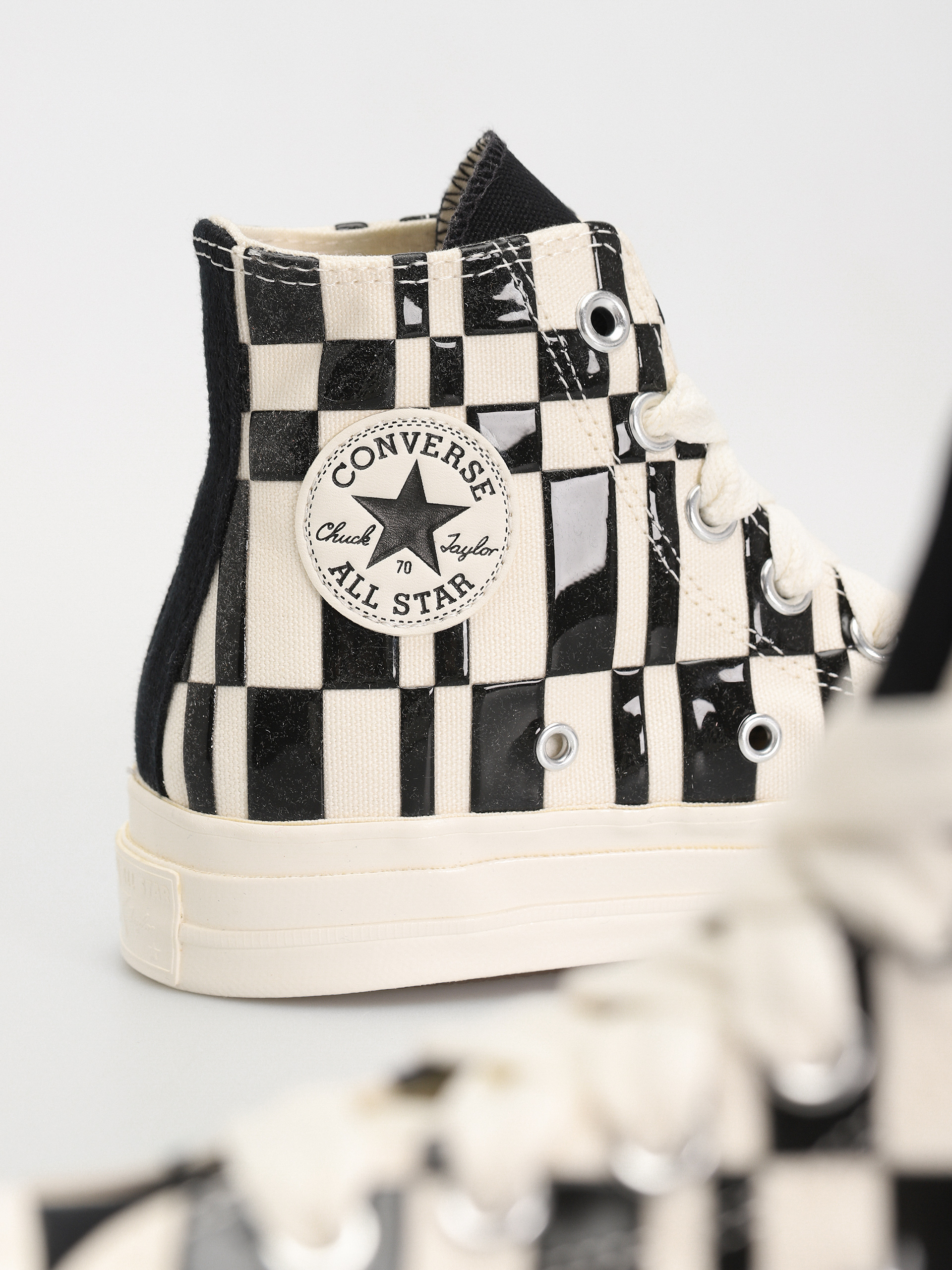 Teniși Converse Chuck 70 Hi (off white/black)