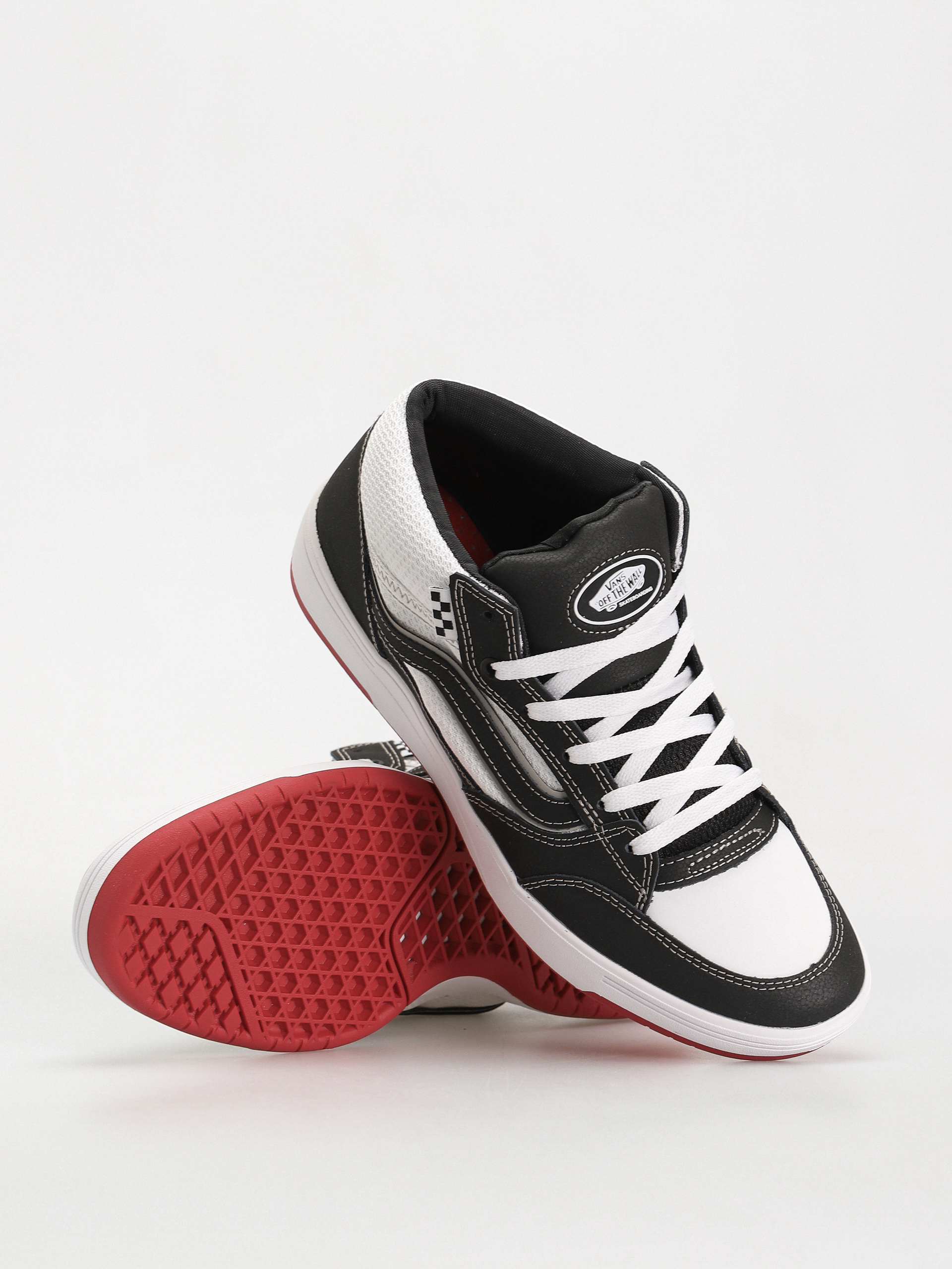 Pantofi Vans Zahba Mid (black/white/red)